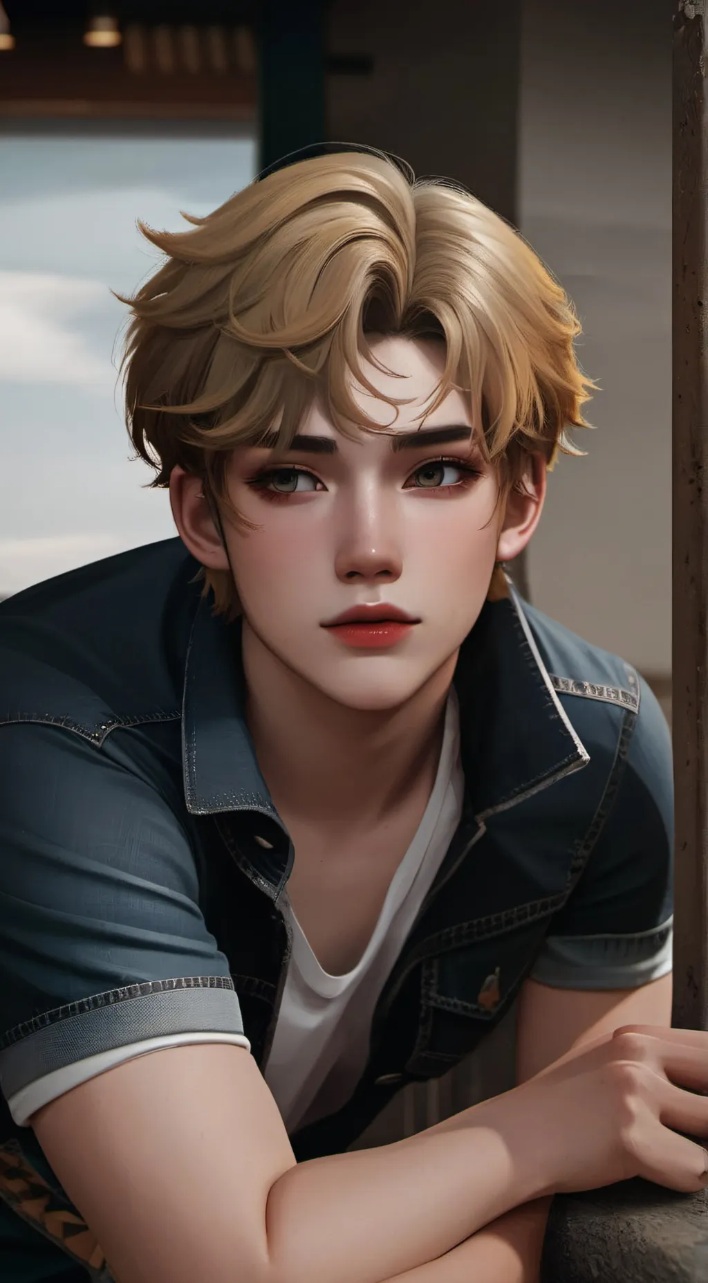 ai character: Sam🤍 background