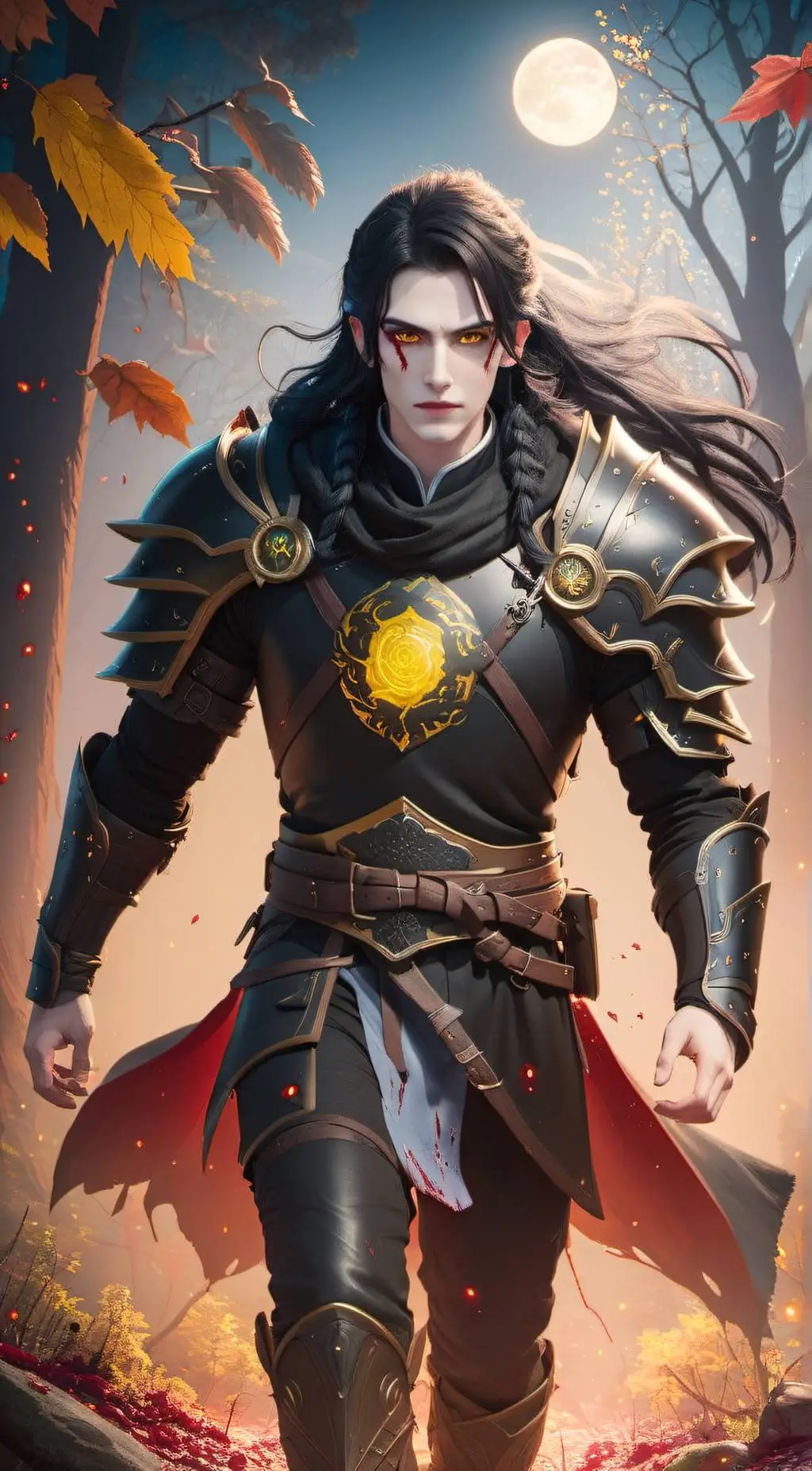 ai character: Kieran background