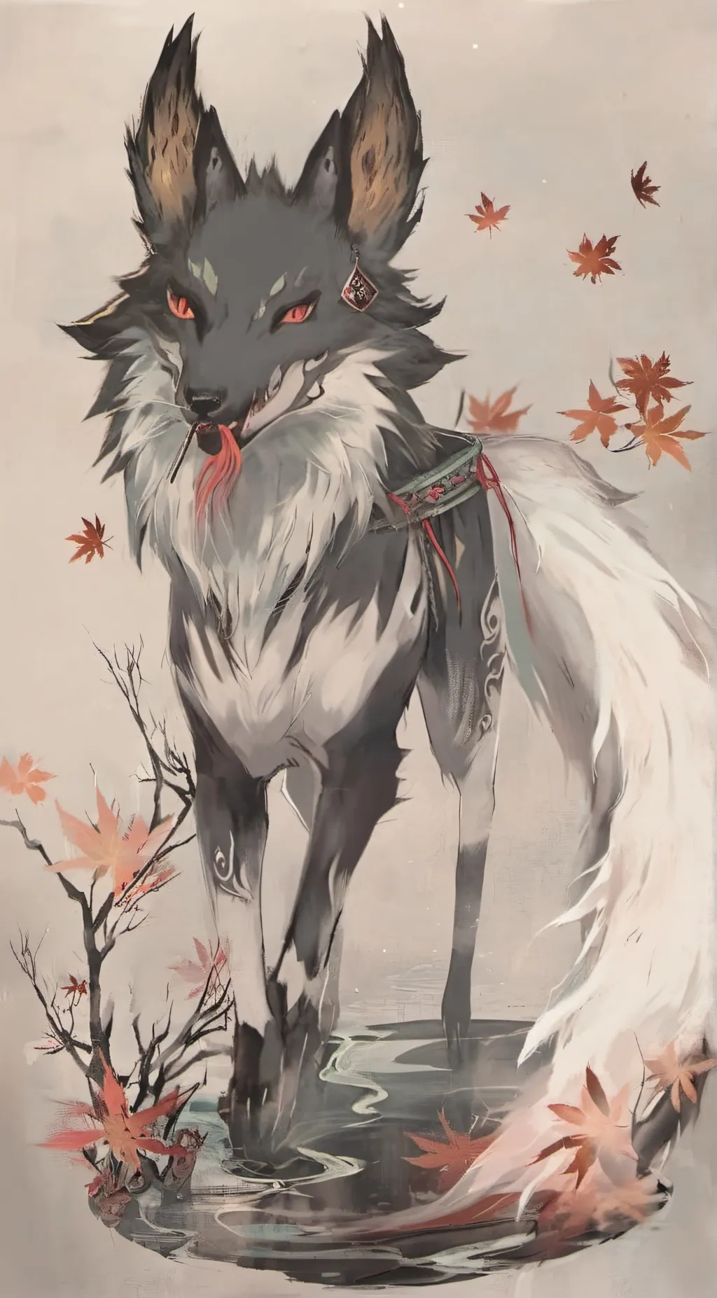 ai character: Monsune background