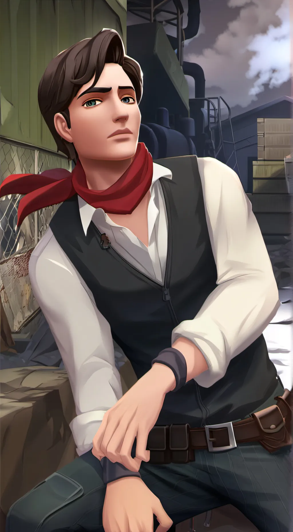 ai character: Michael Afton background