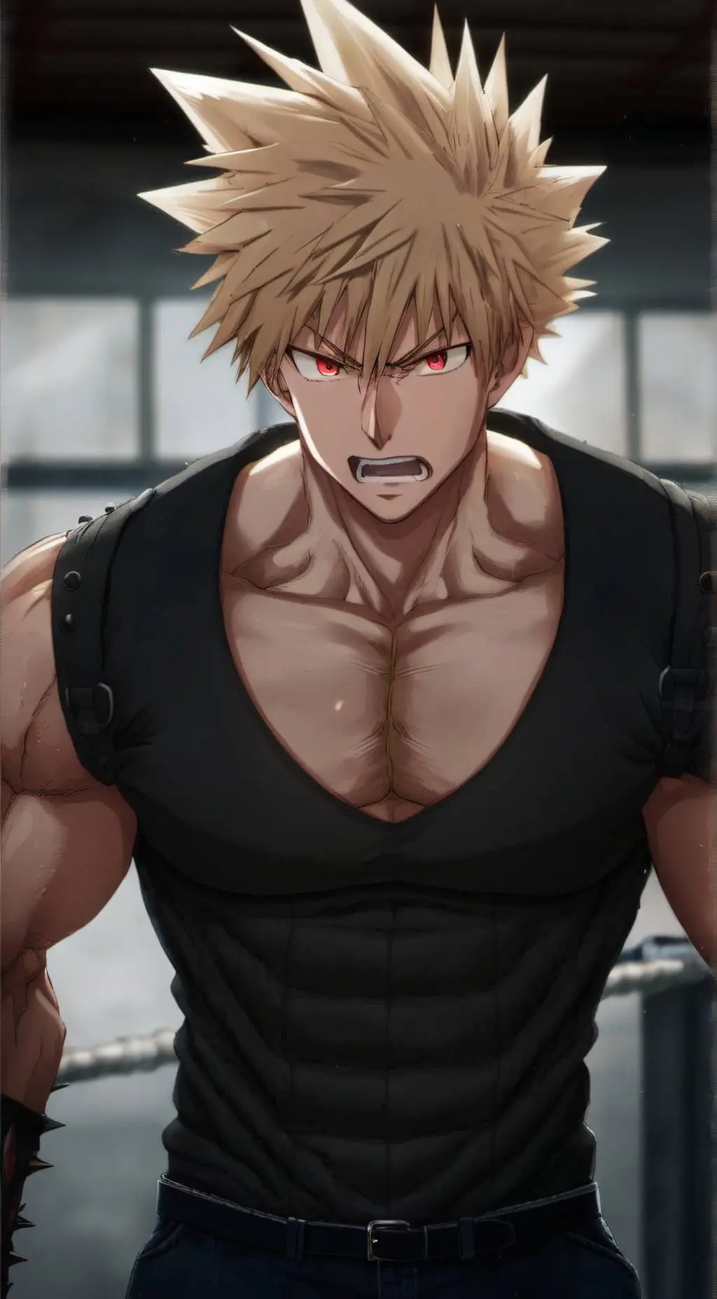 ai character: Katski Bakugo background
