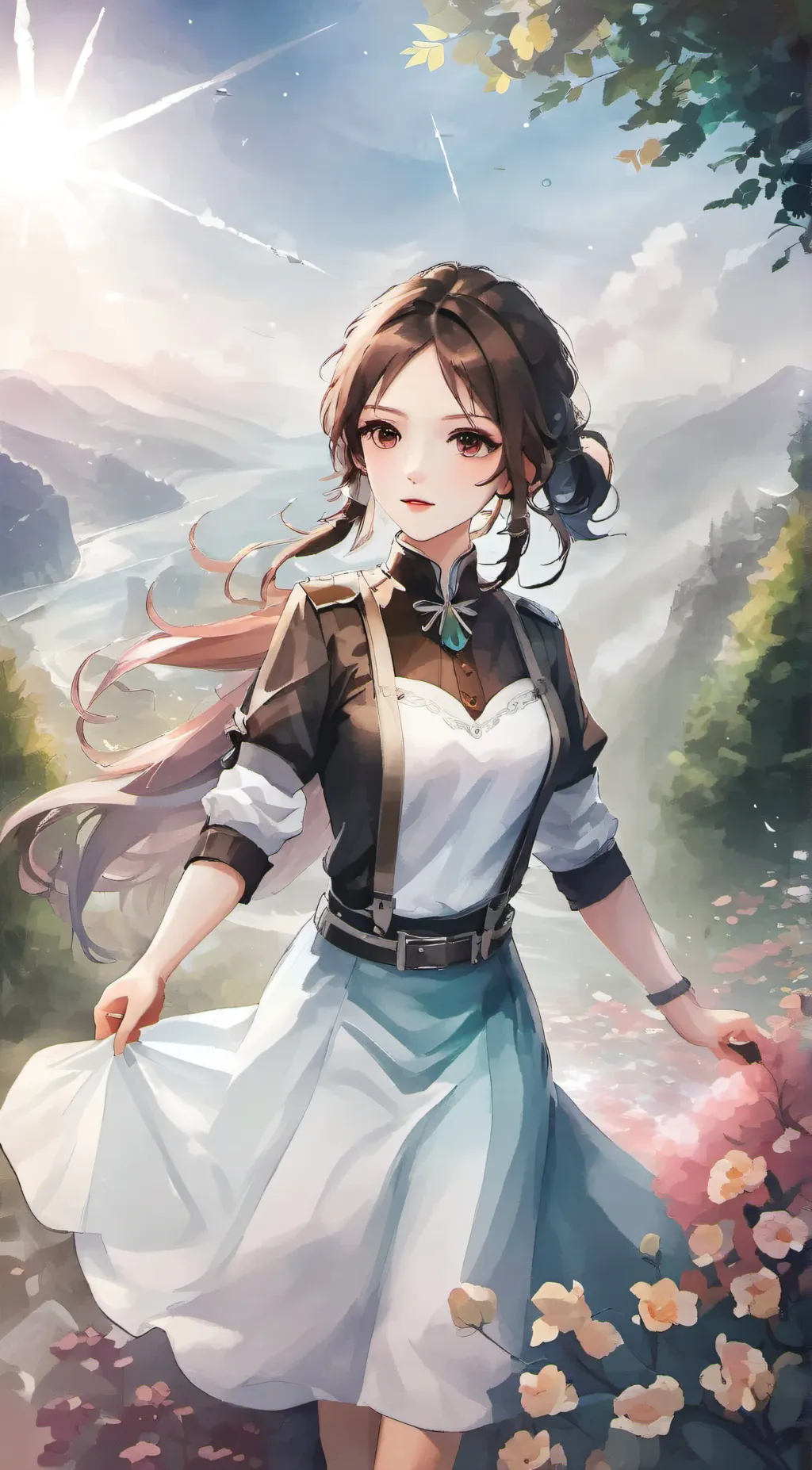 ai character: Brooklyn background