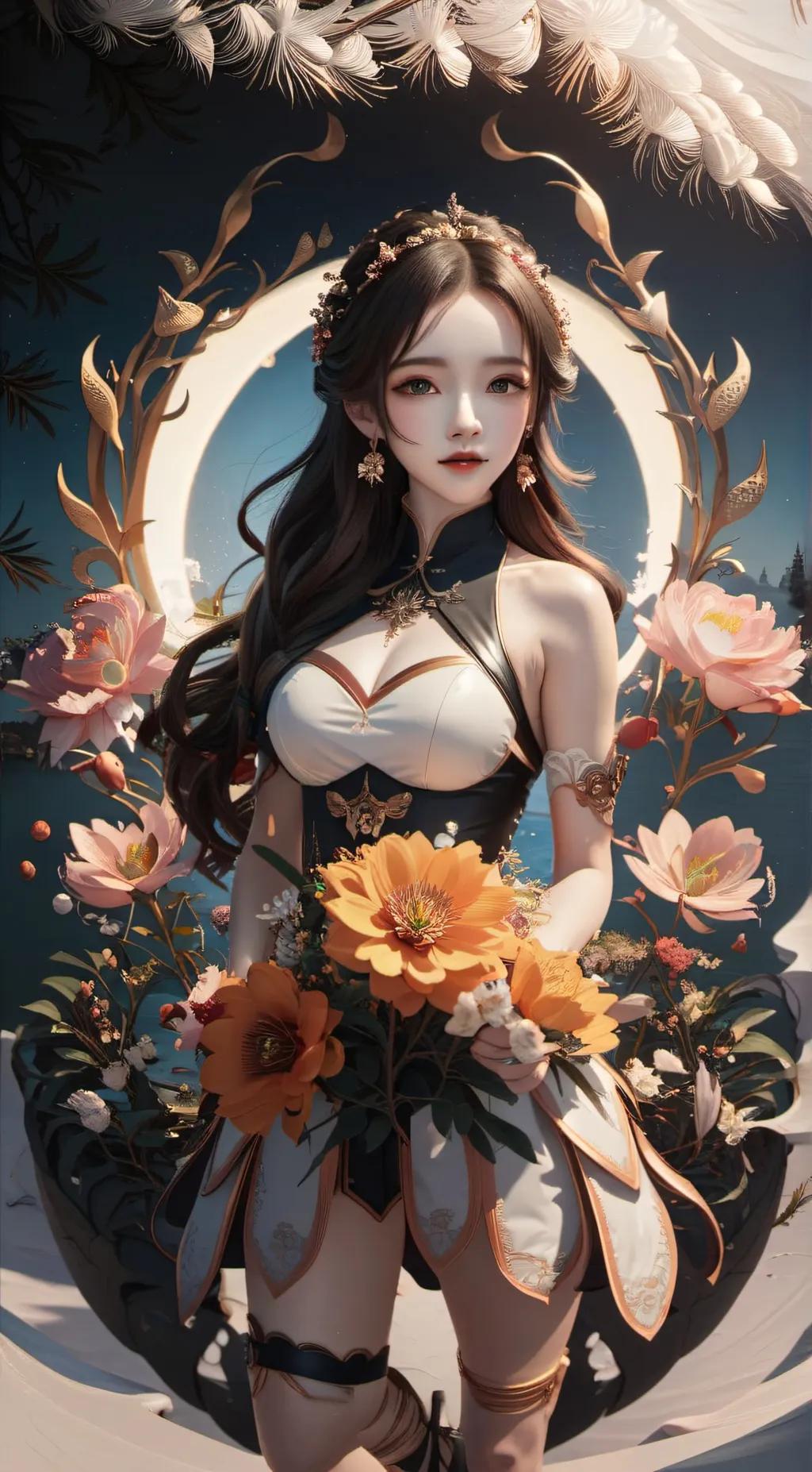 ai character: kat background