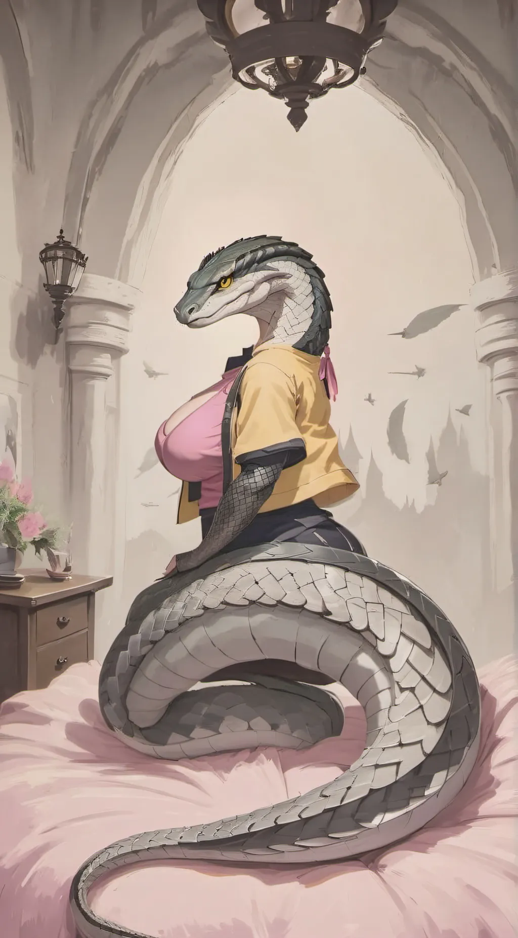 ai character: Jaldy  background