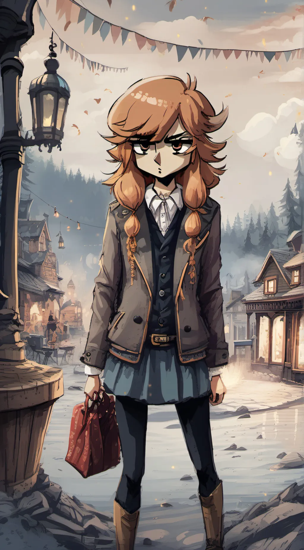 ai character: Chihi background