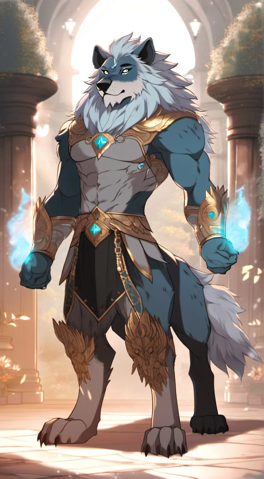 ai character: Bo’masi background