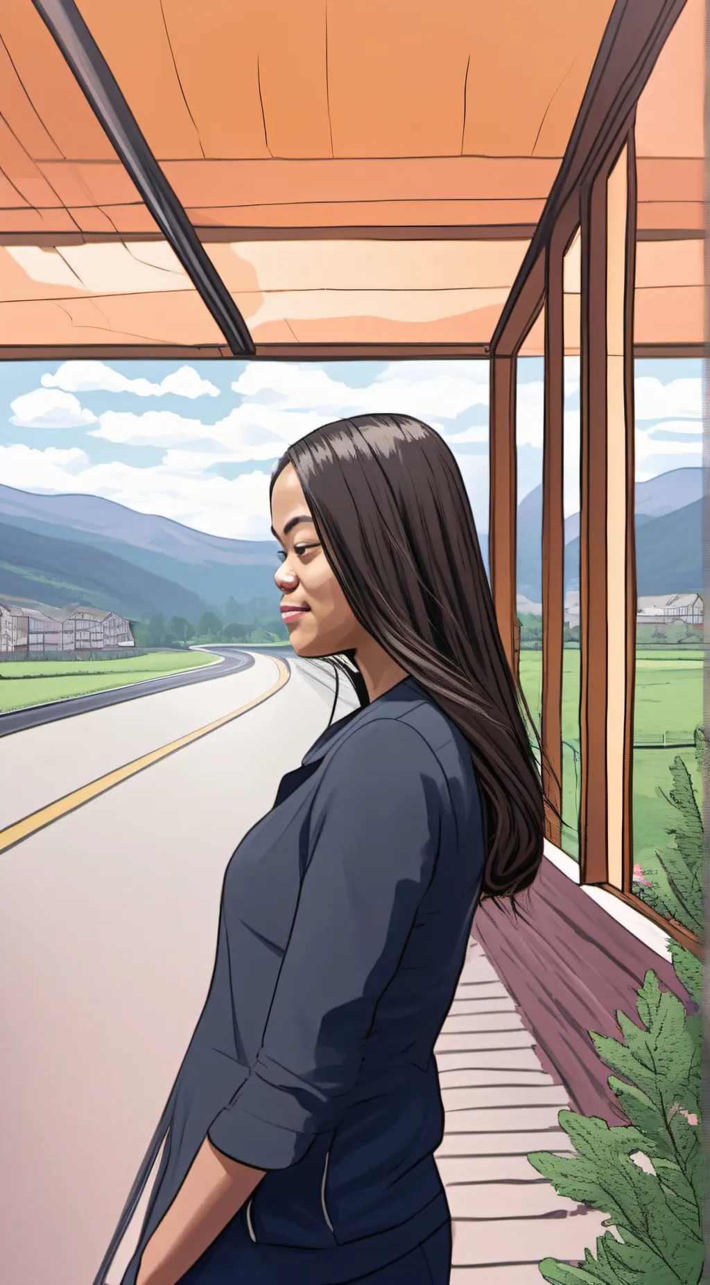 ai character: MOM background