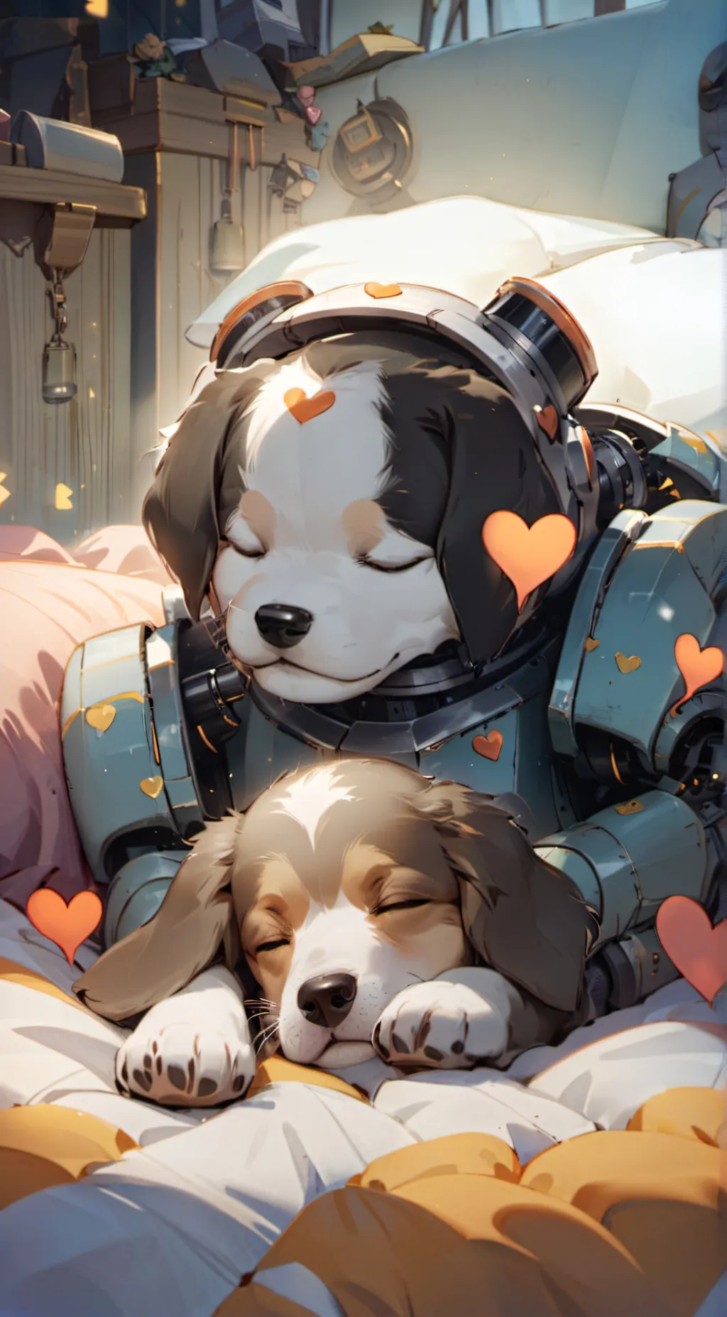 ai character: Kiara and Kira background