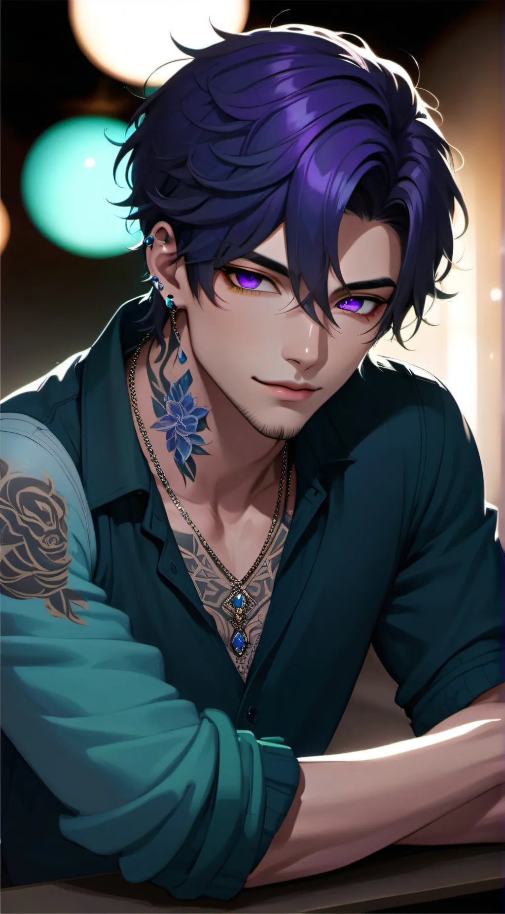 ai character: Cameron background