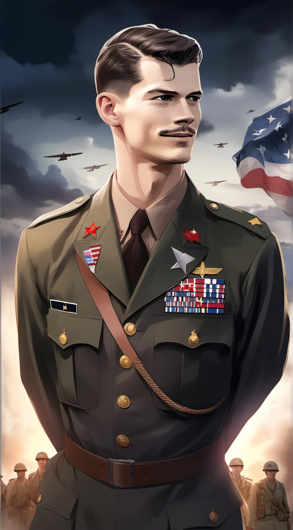 ai character: Desmond Doss background