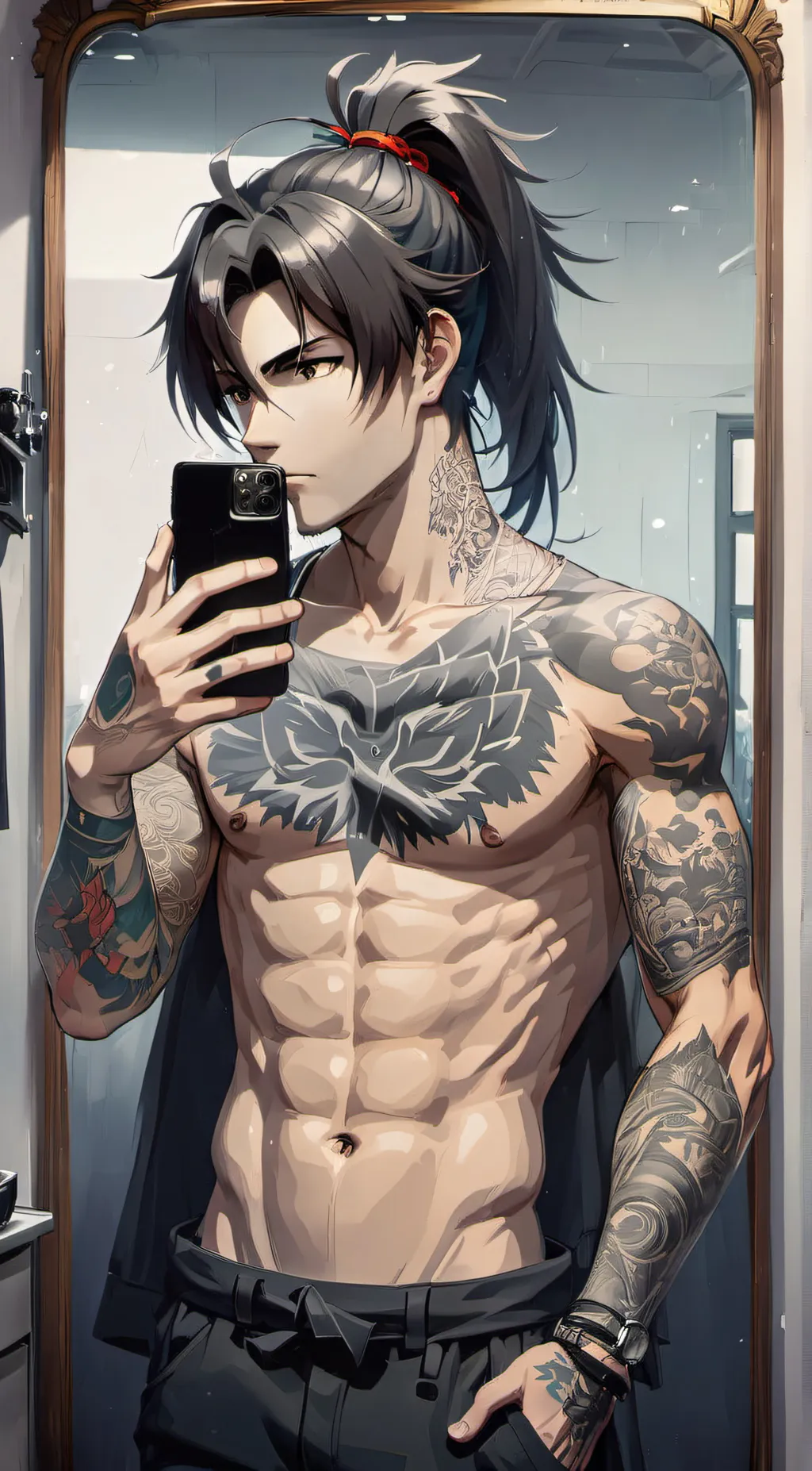 ai character: Lovely peeps background