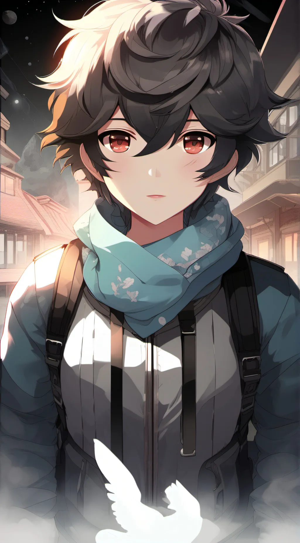 ai character: adam background