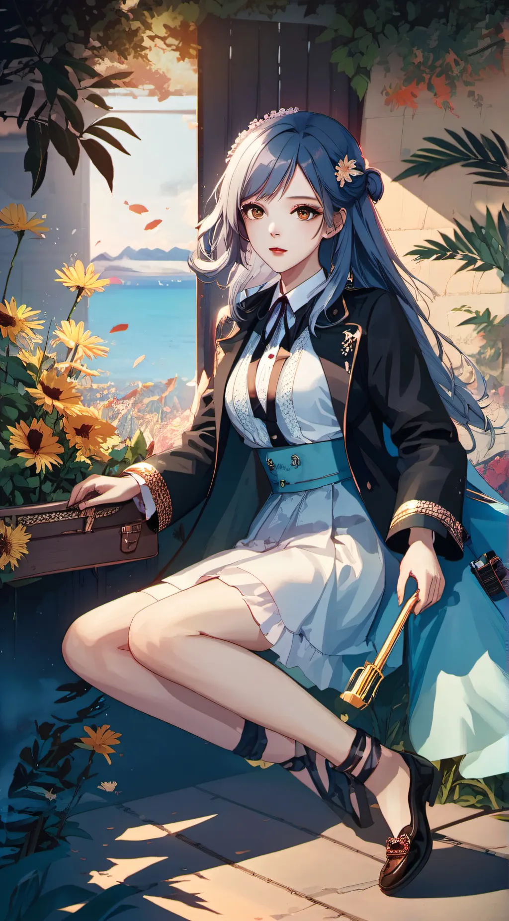 ai character: Emma  background