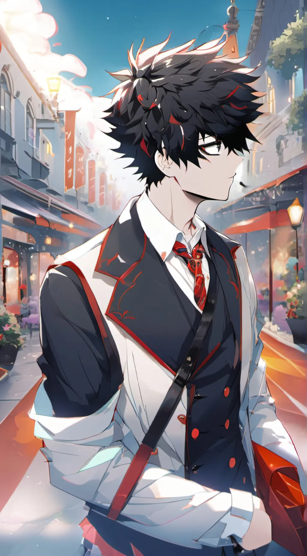 ai character: deku background