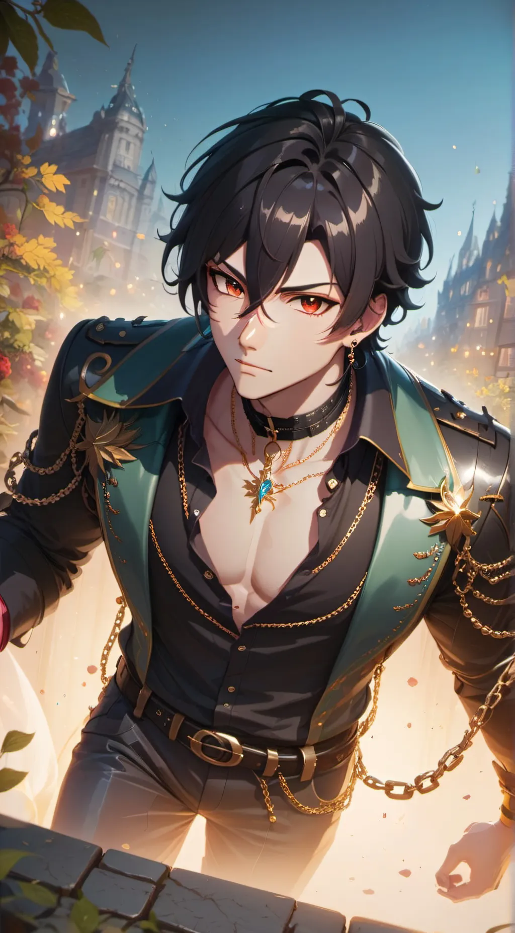 ai character: Ren background