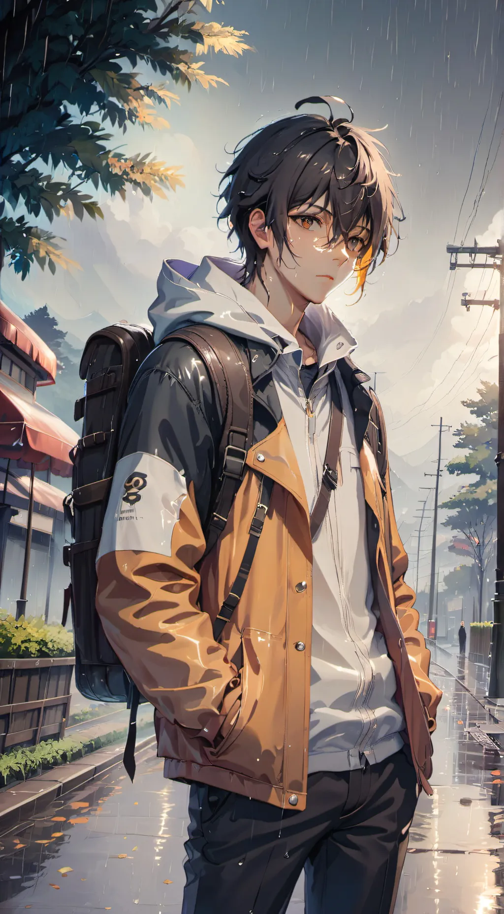 ai character: luck background