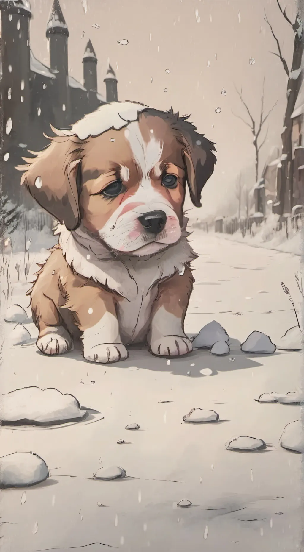 Talkie AI - Chat with cold puppy