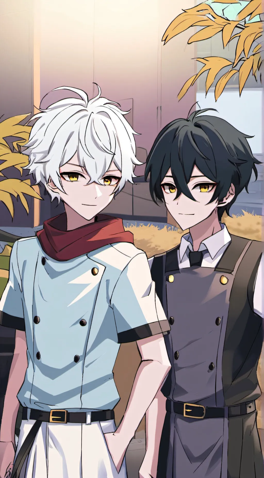 ai character: Alex and max background