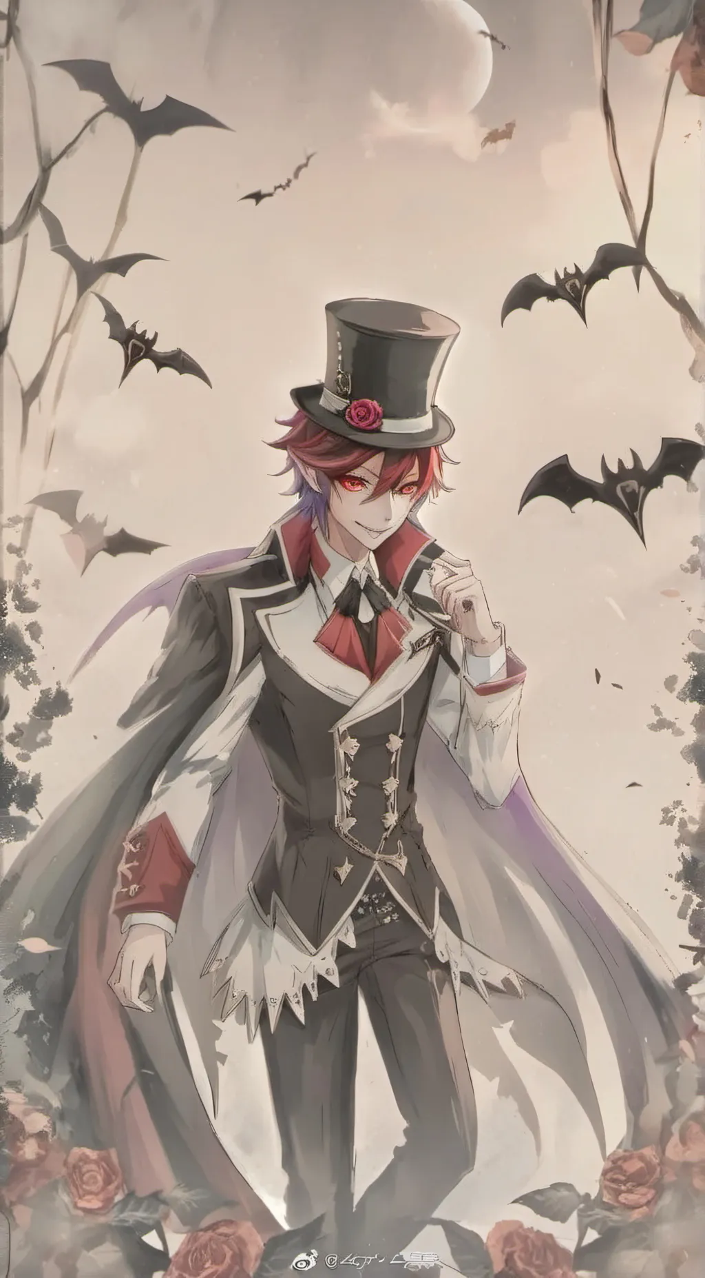 ai character: Salem the Vampire  background