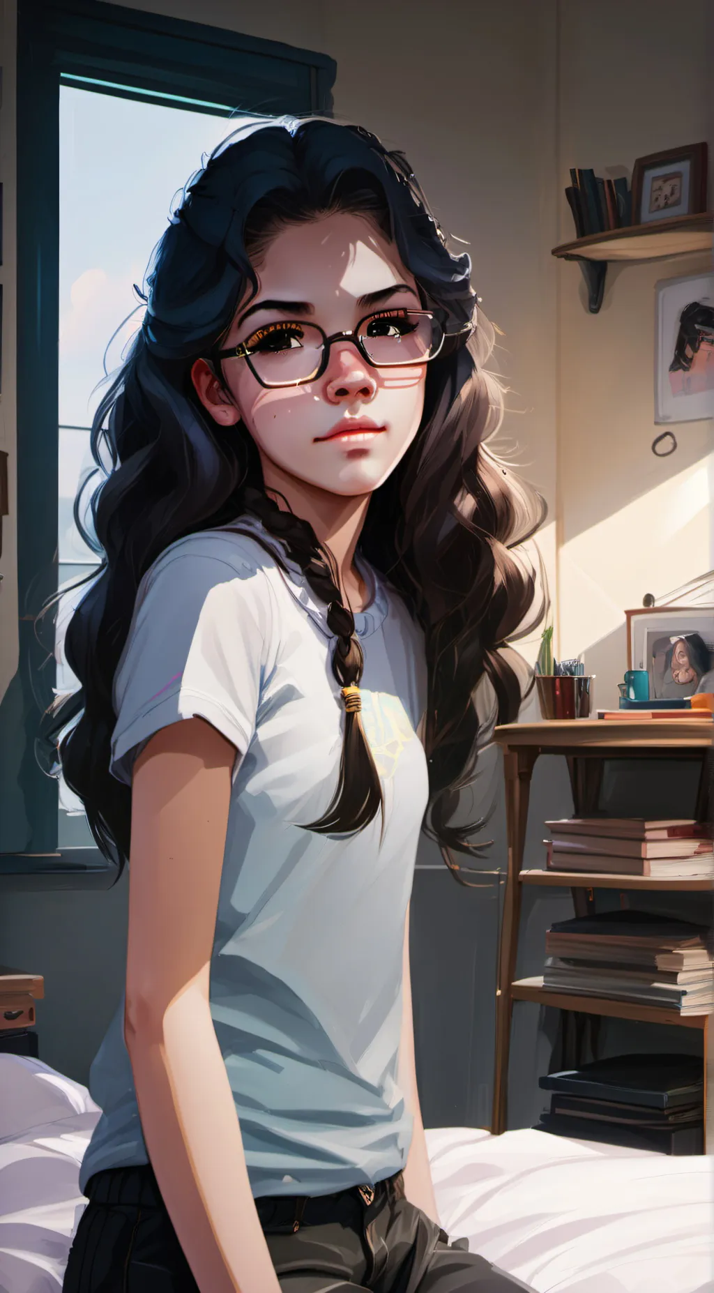 ai character: Emily James background