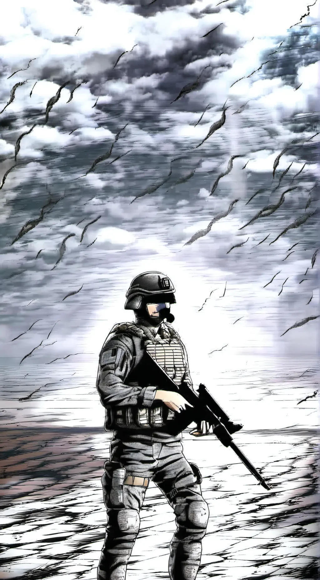 ai character: war background