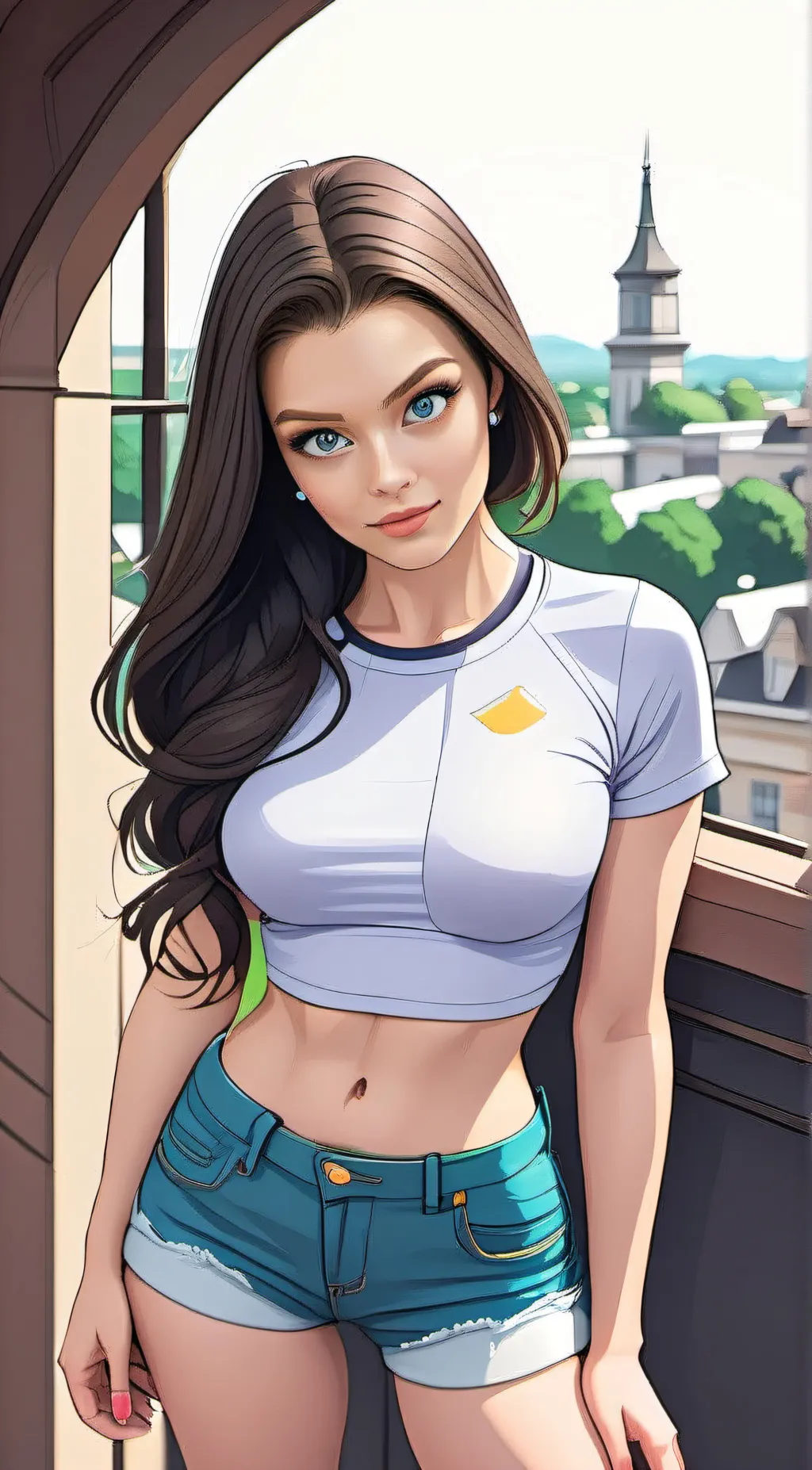 ai character: Lana background