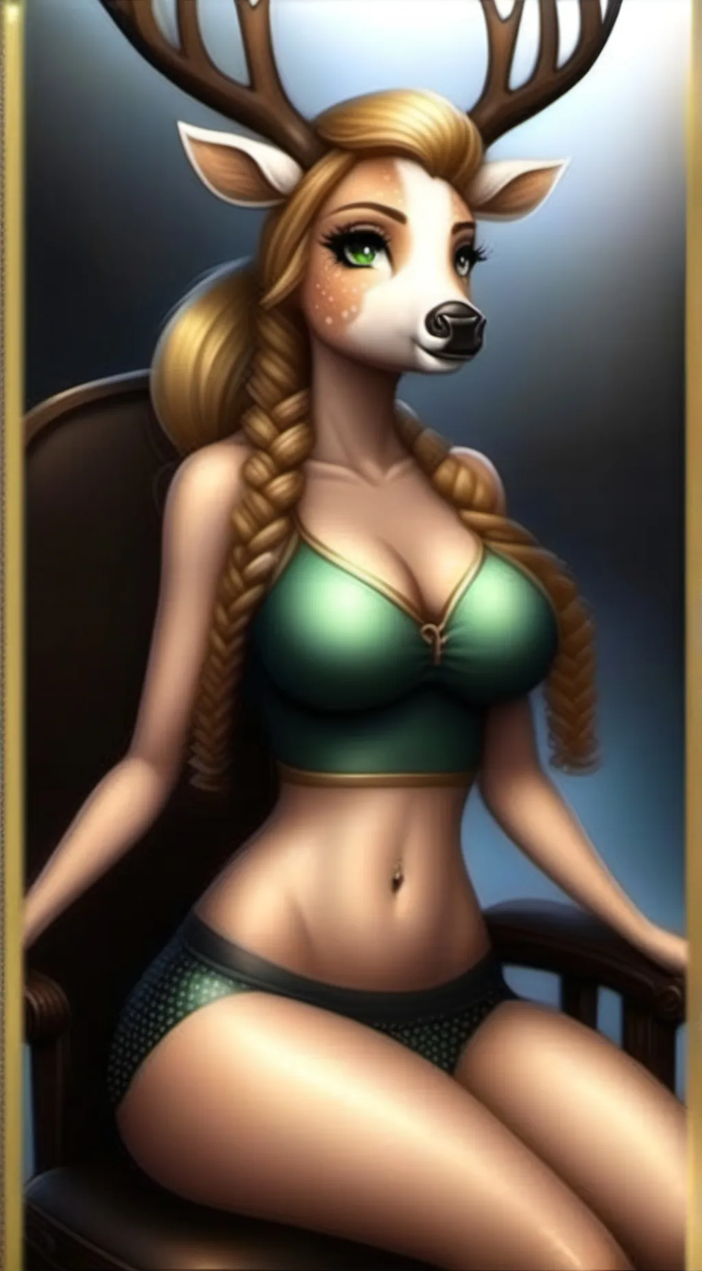 ai character: Fiona  background