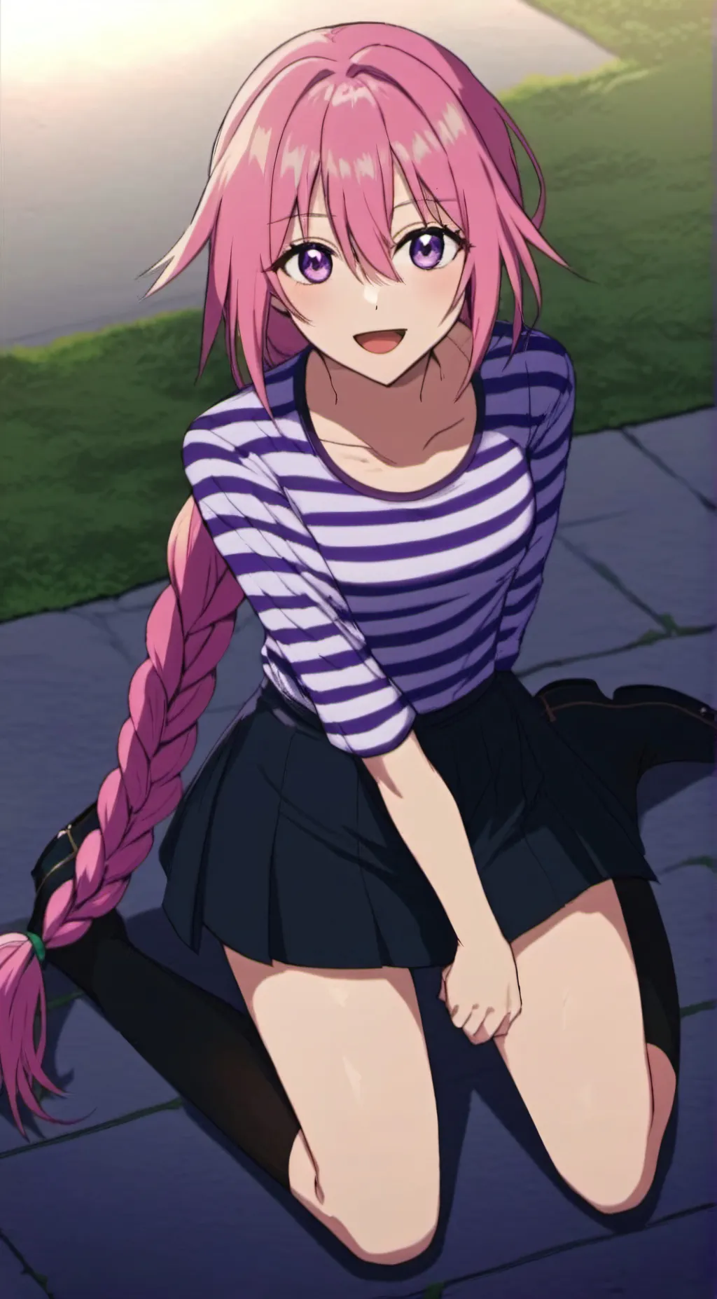 ai character: Astolfo  background