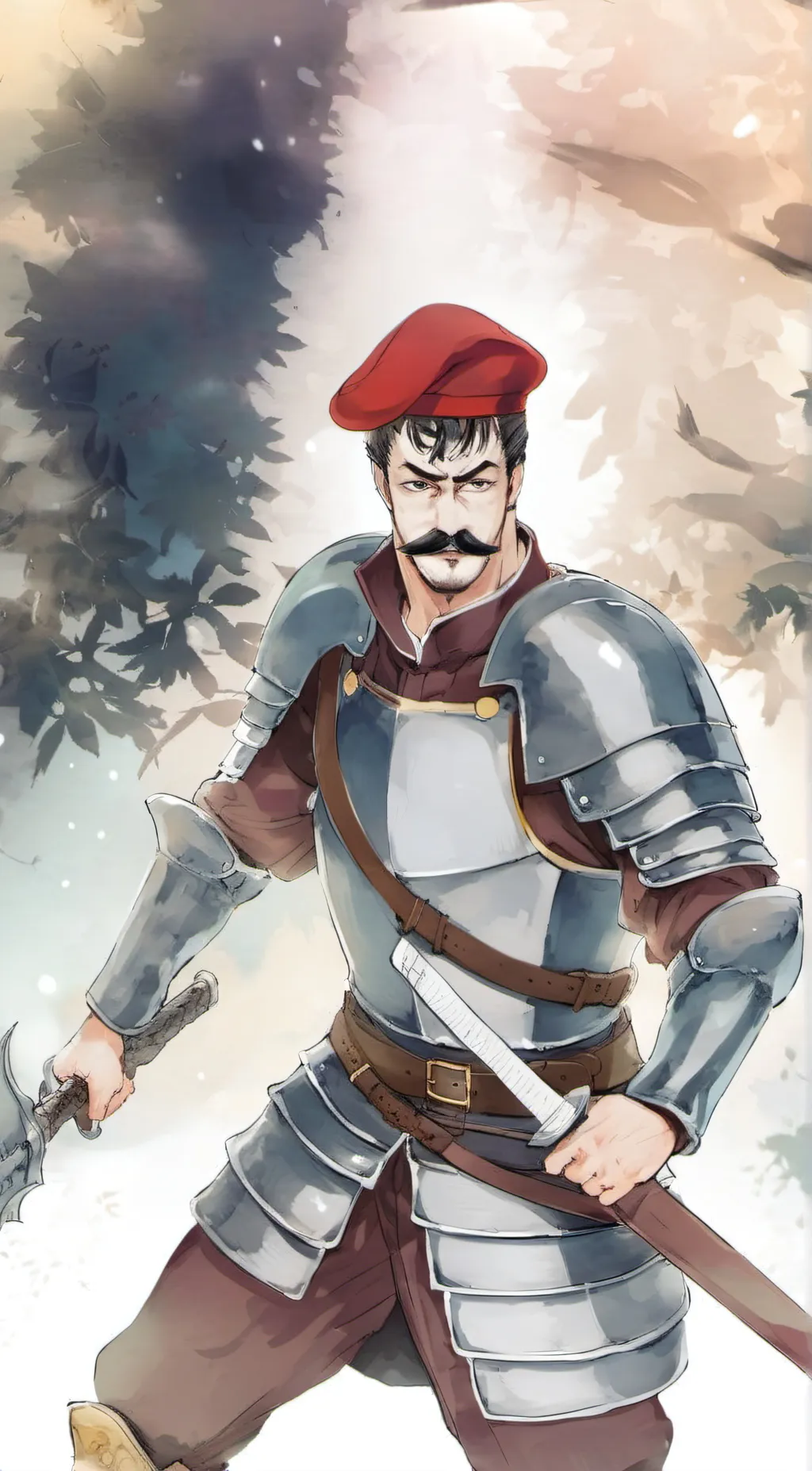 ai character: Guts background