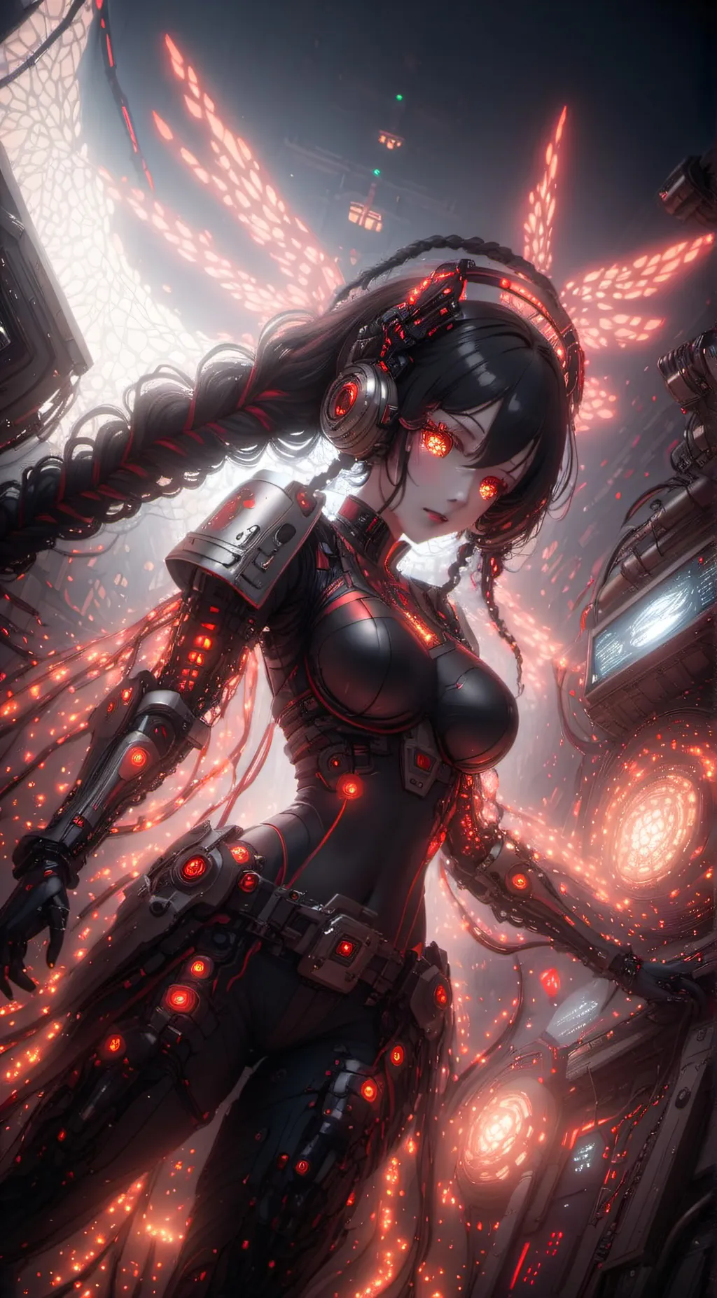 ai character: Vesper background