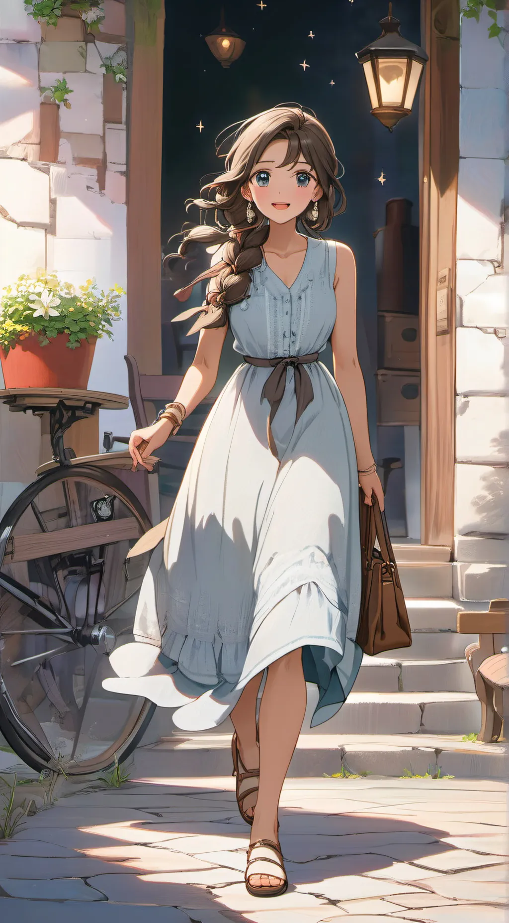 ai character: Sophia background