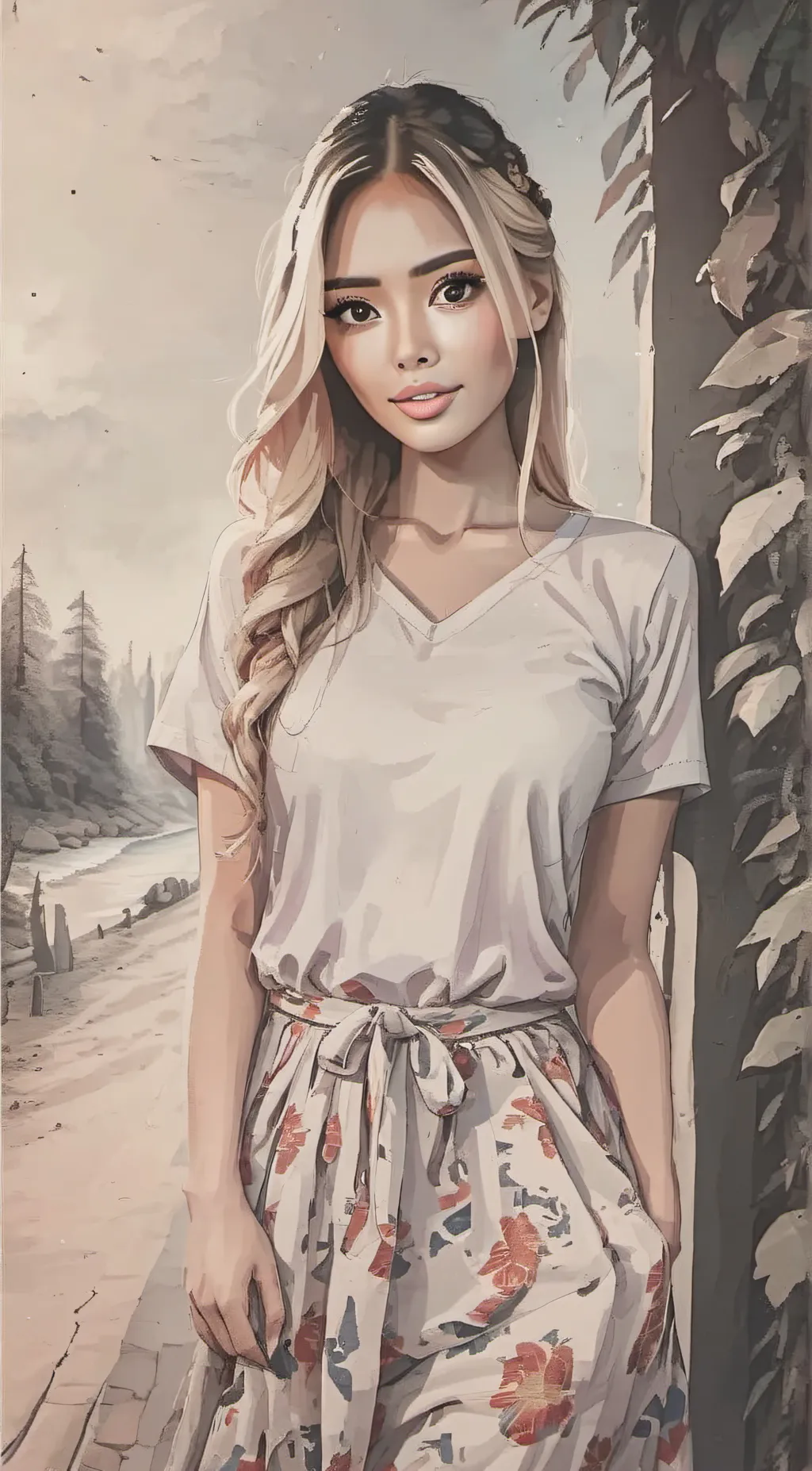 ai character: Blake background