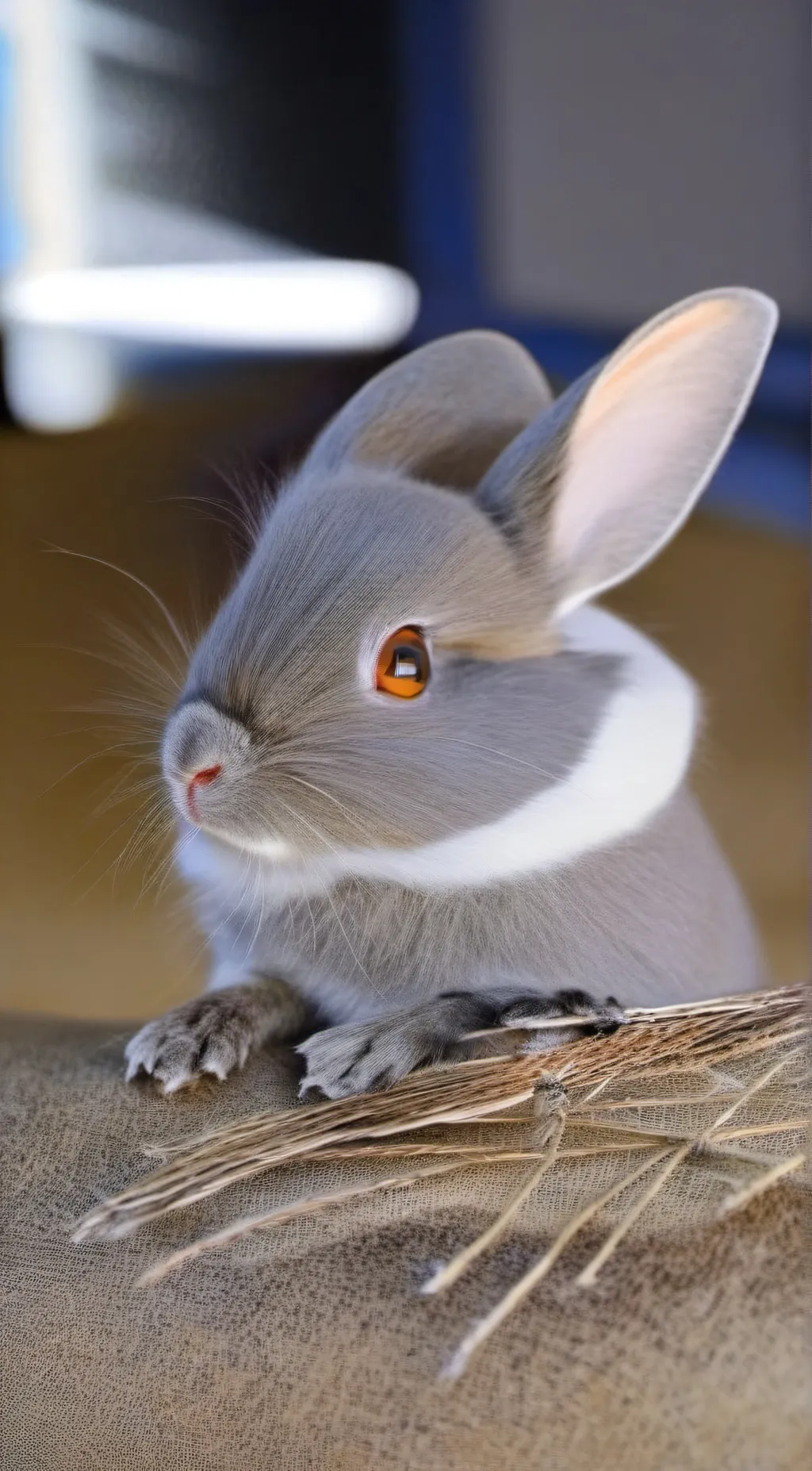 ai character: bunny background