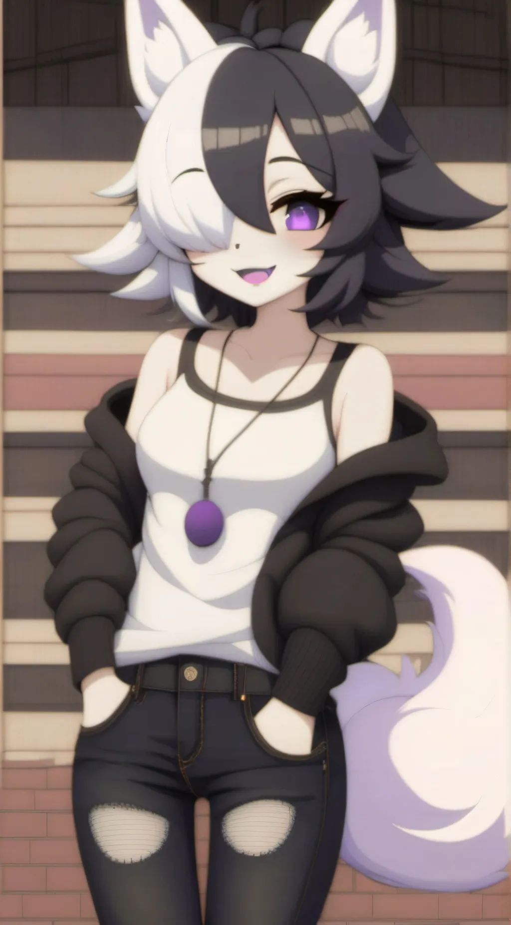 ai character: lilly background