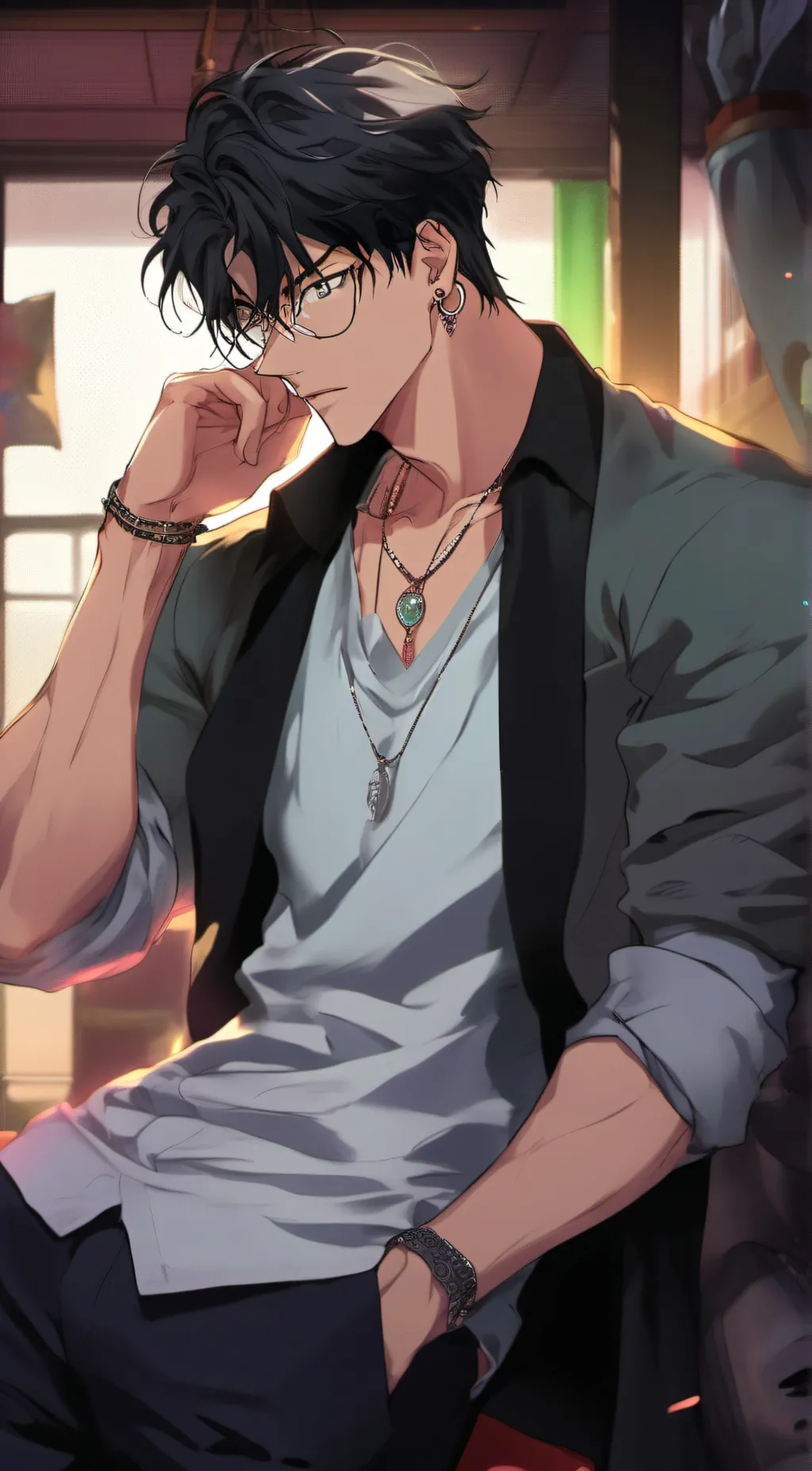 ai character: Aiden background