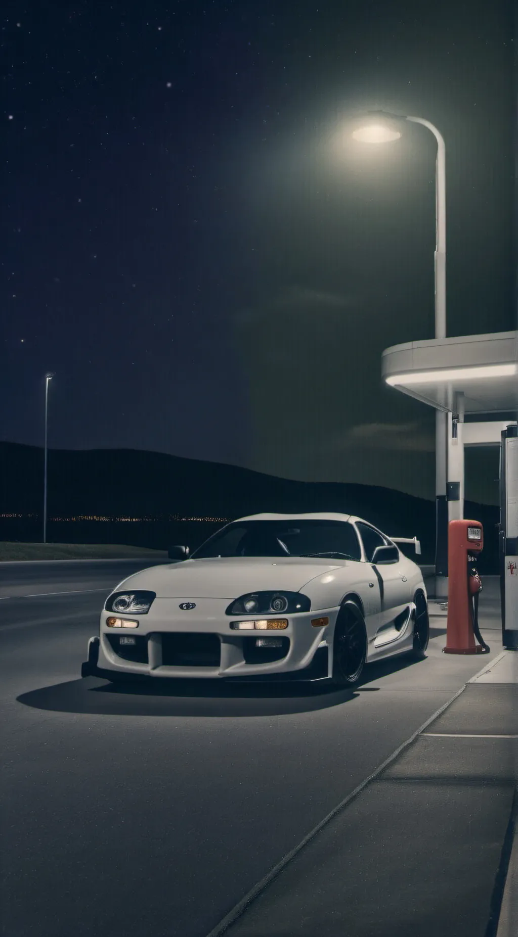 ai character: supra background