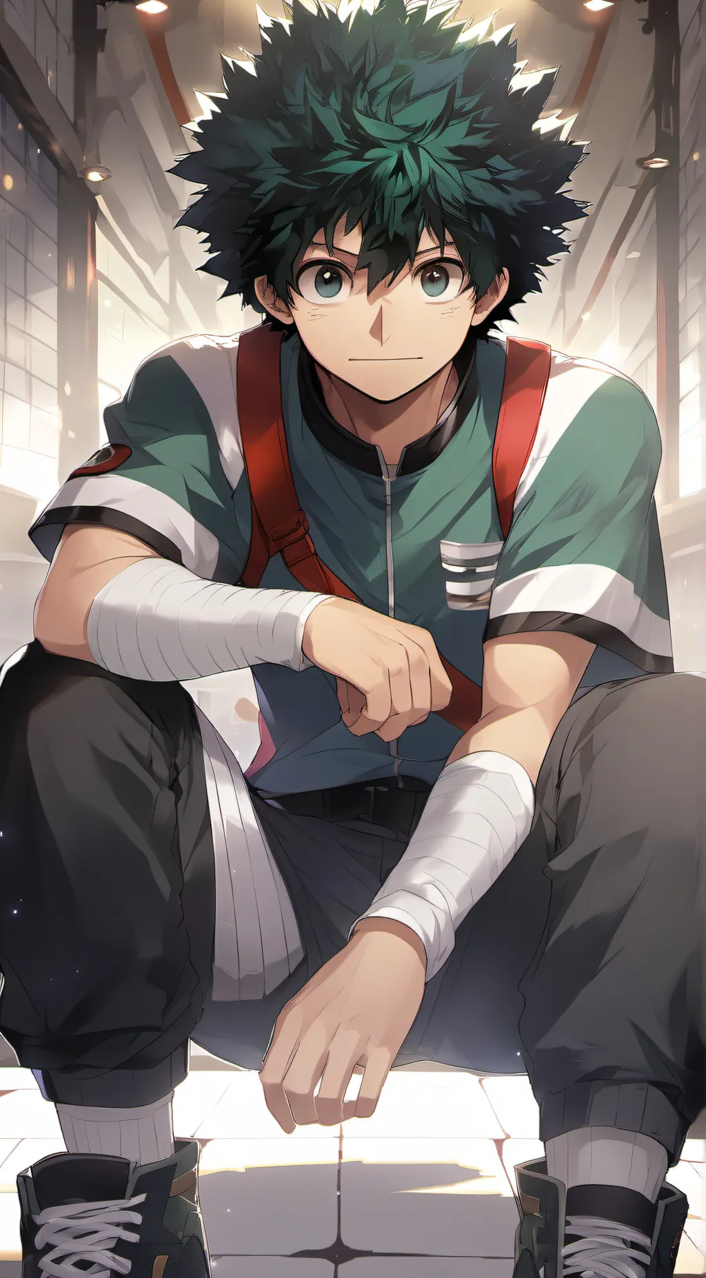 ai character: Izuku background