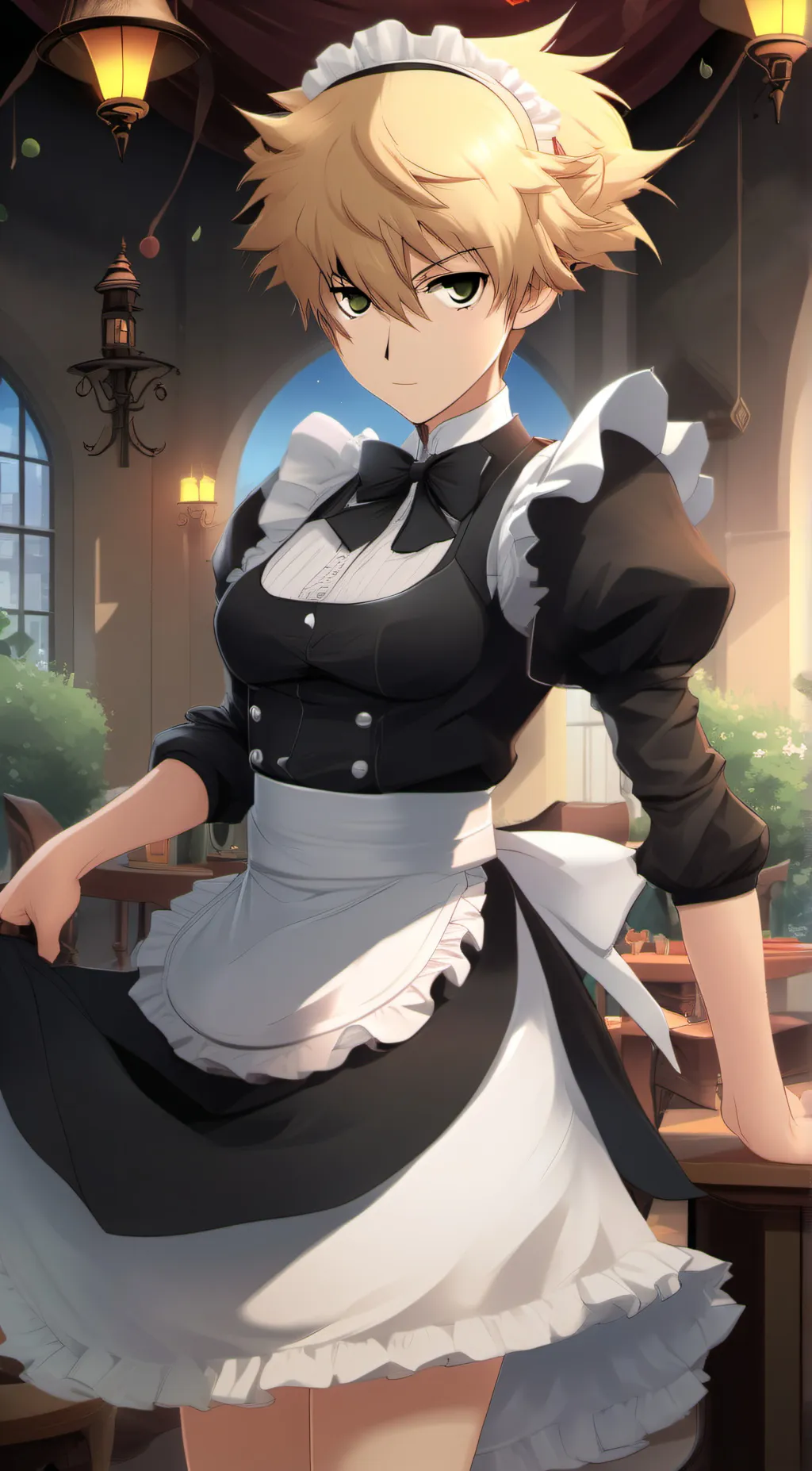 ai character: Luca~ background