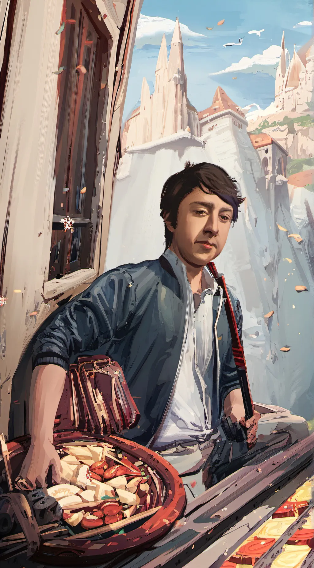 ai character: Bryan  background