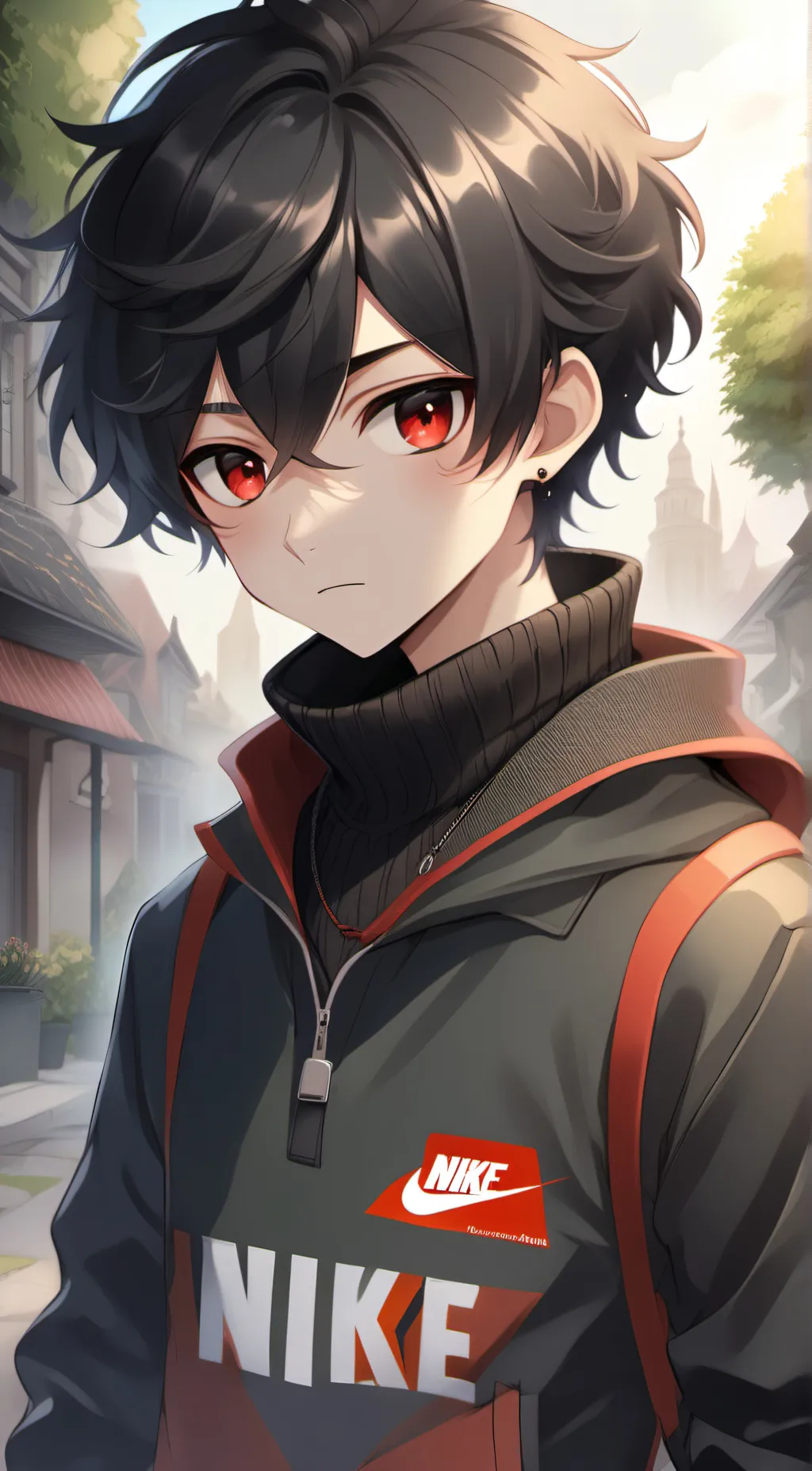 ai character: ඩා||Ethan||ඩා background