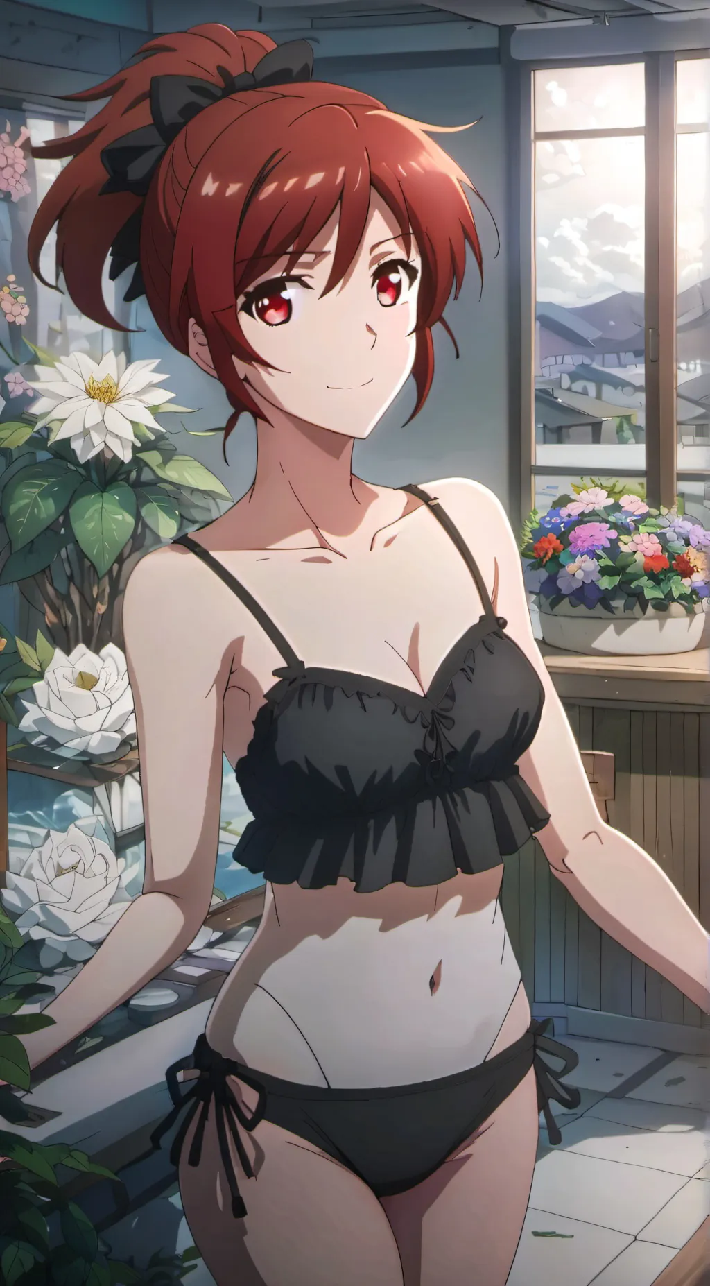 ai character: Erika Chiba background