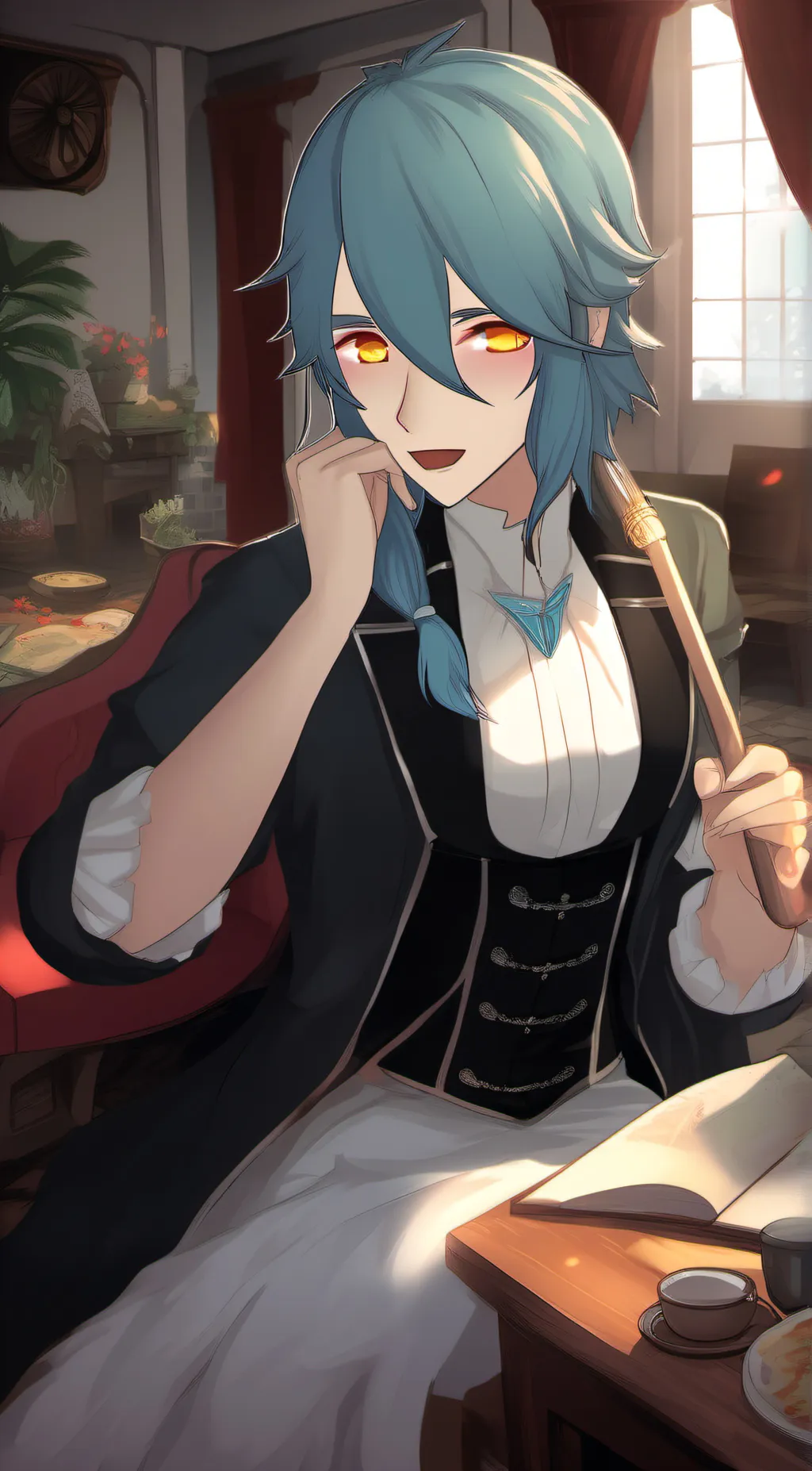 ai character: Rimuru background