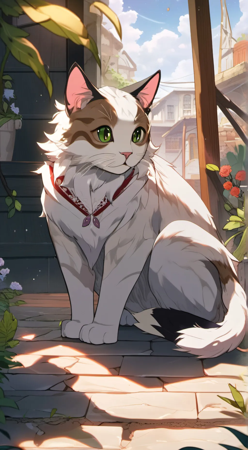 ai character: lily background