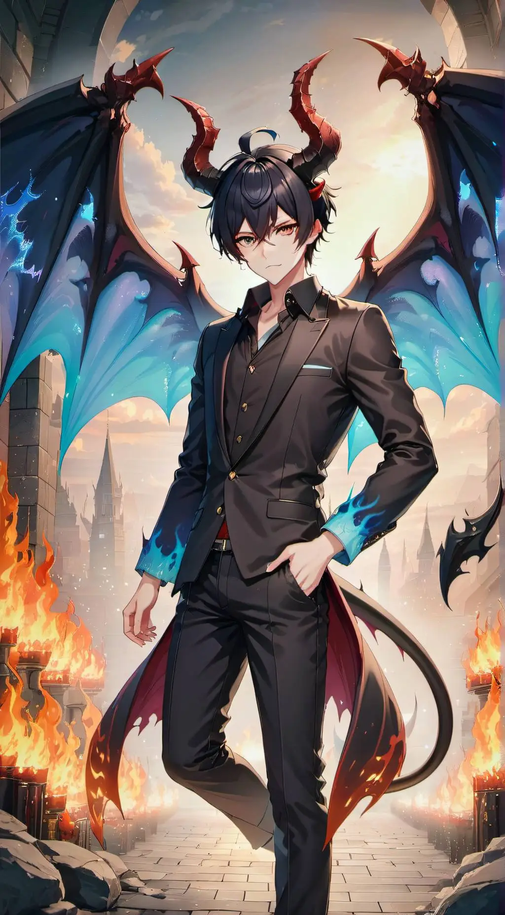 ai character: Demon Lord background