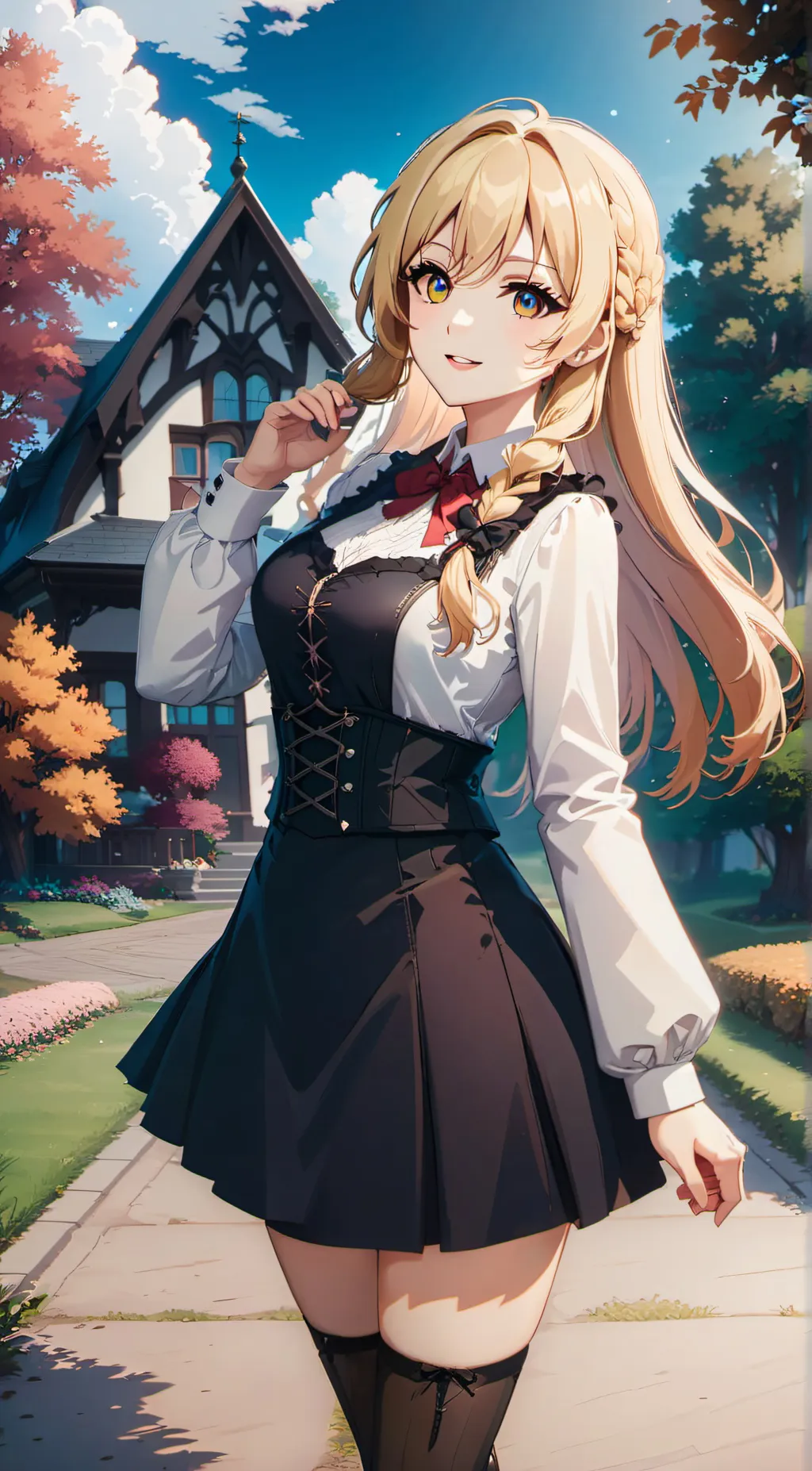 ai character: Elle background