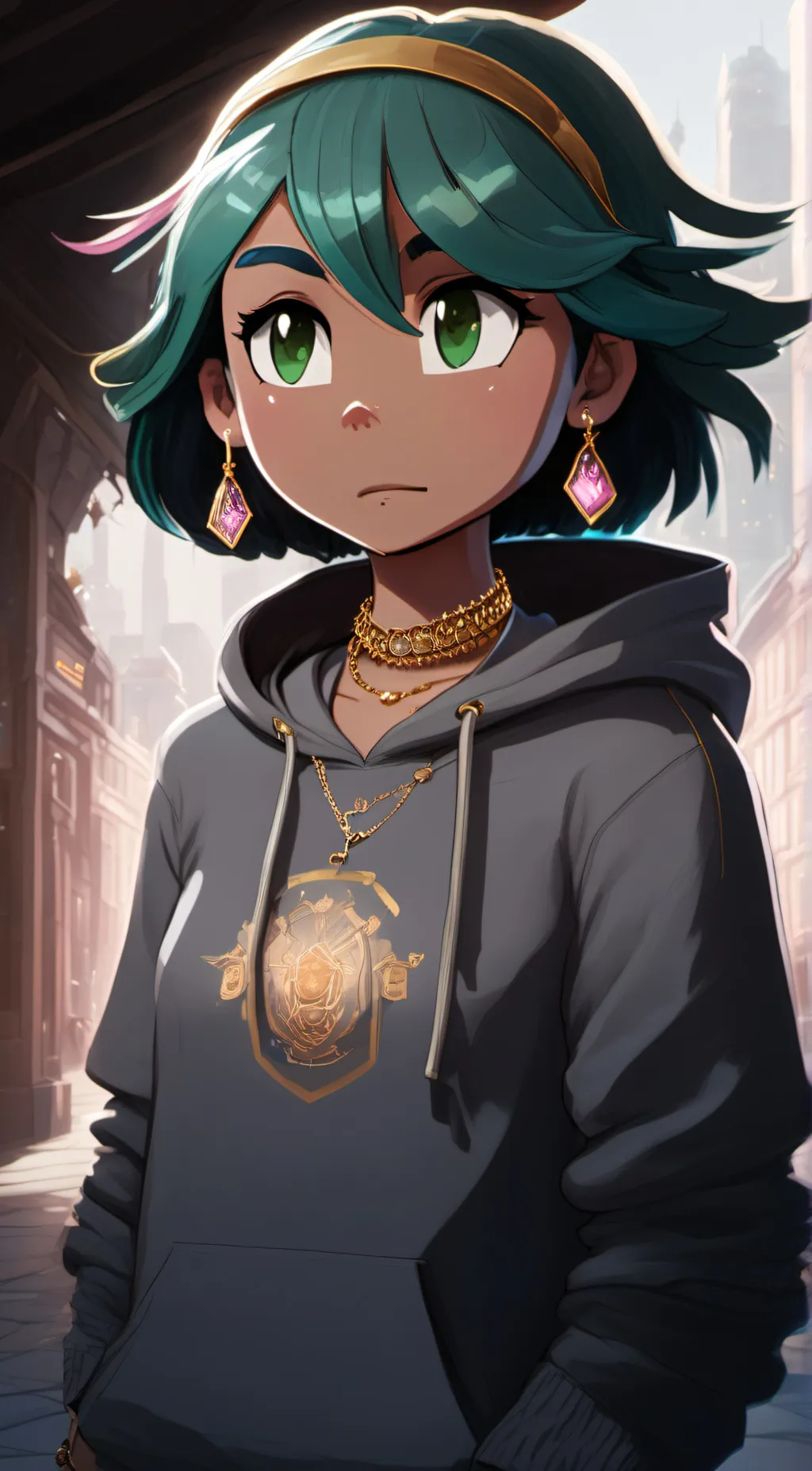 ai character: Naomi background