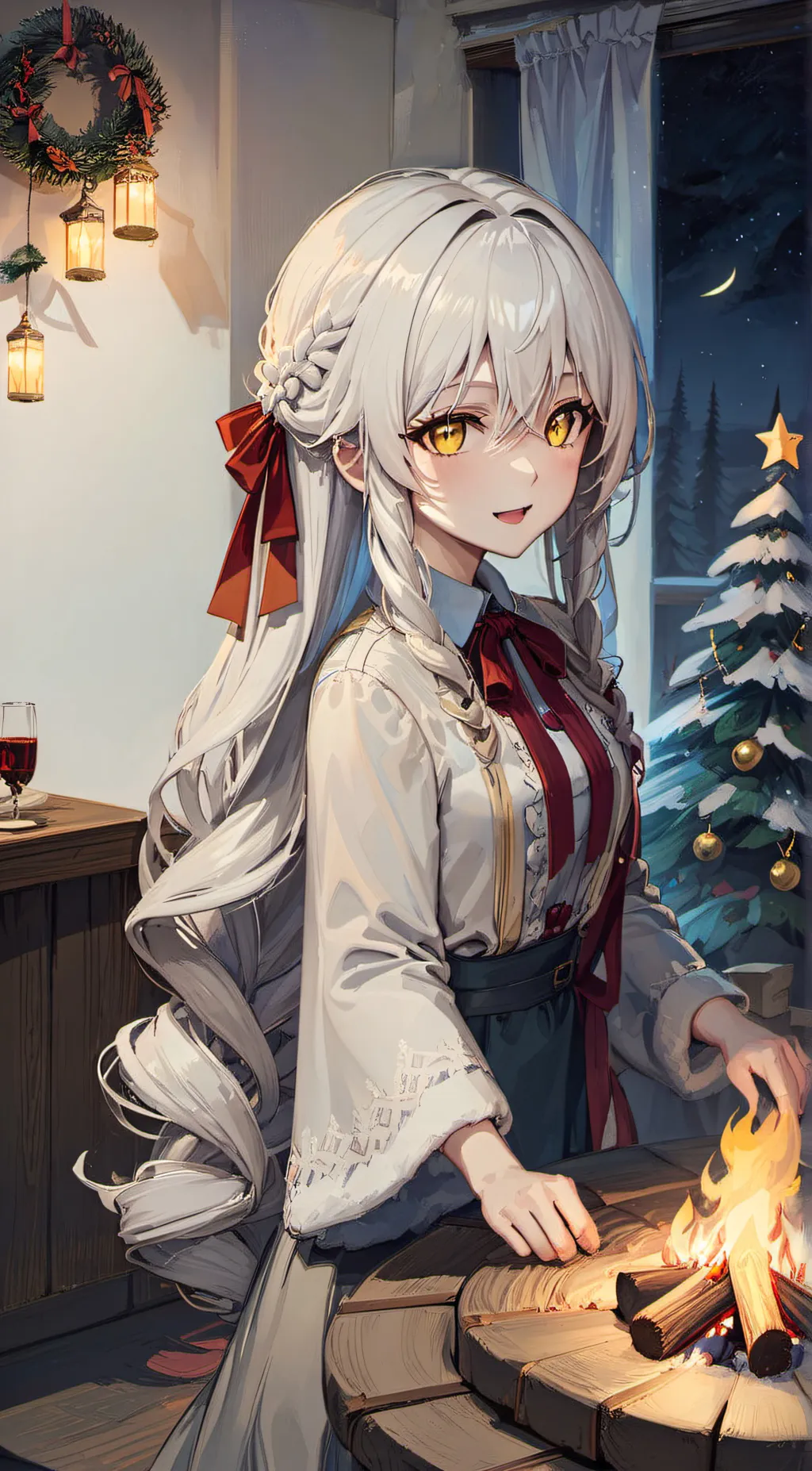 ai character: Sylvia background