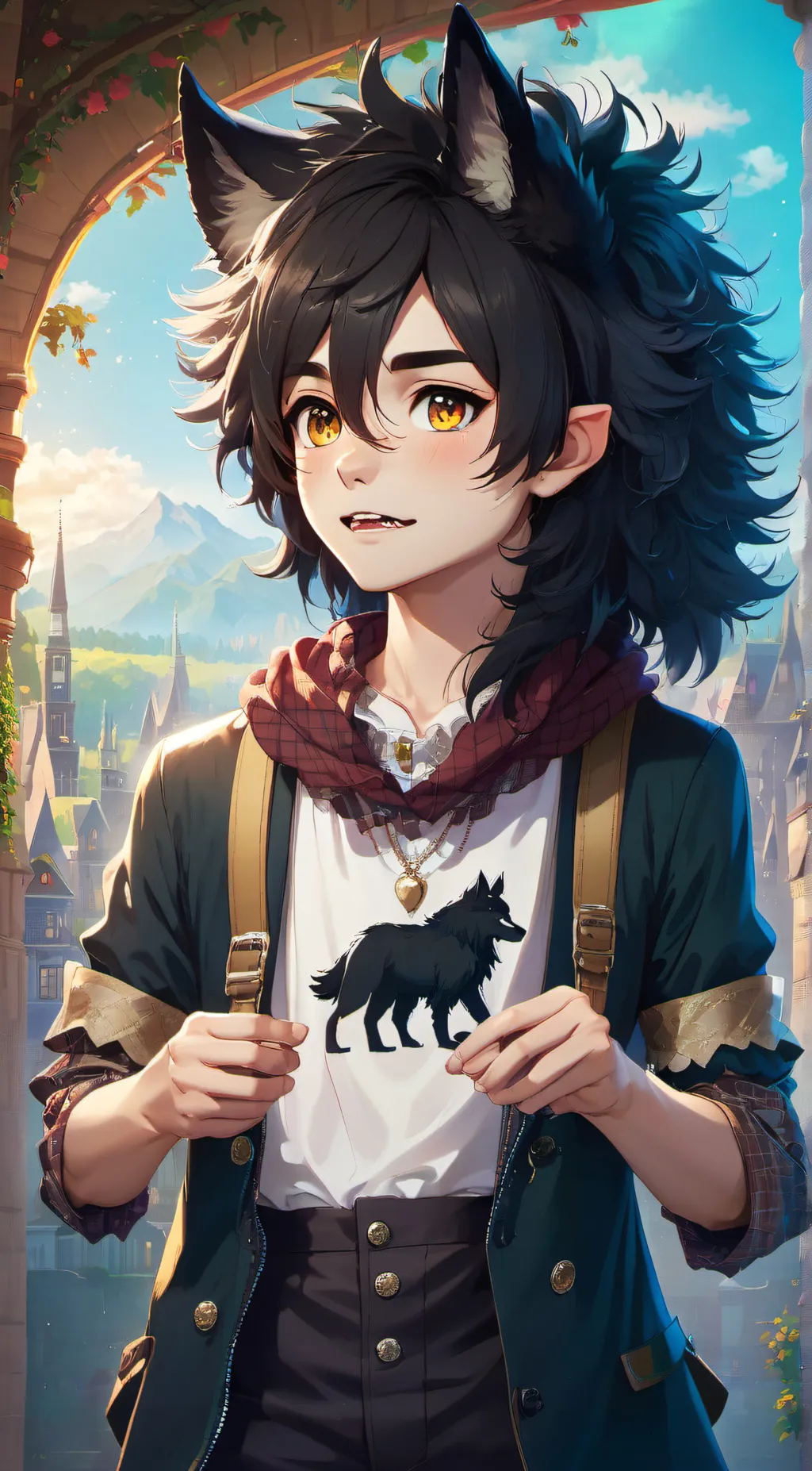 ai character: Max background