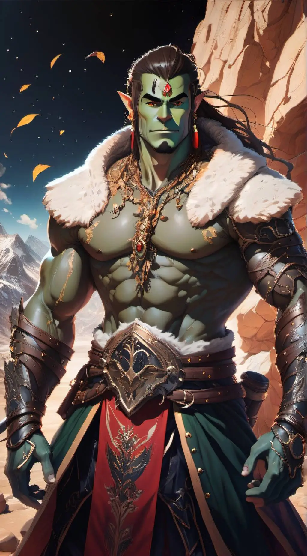 ai character: ~Orc King Bardock~ background