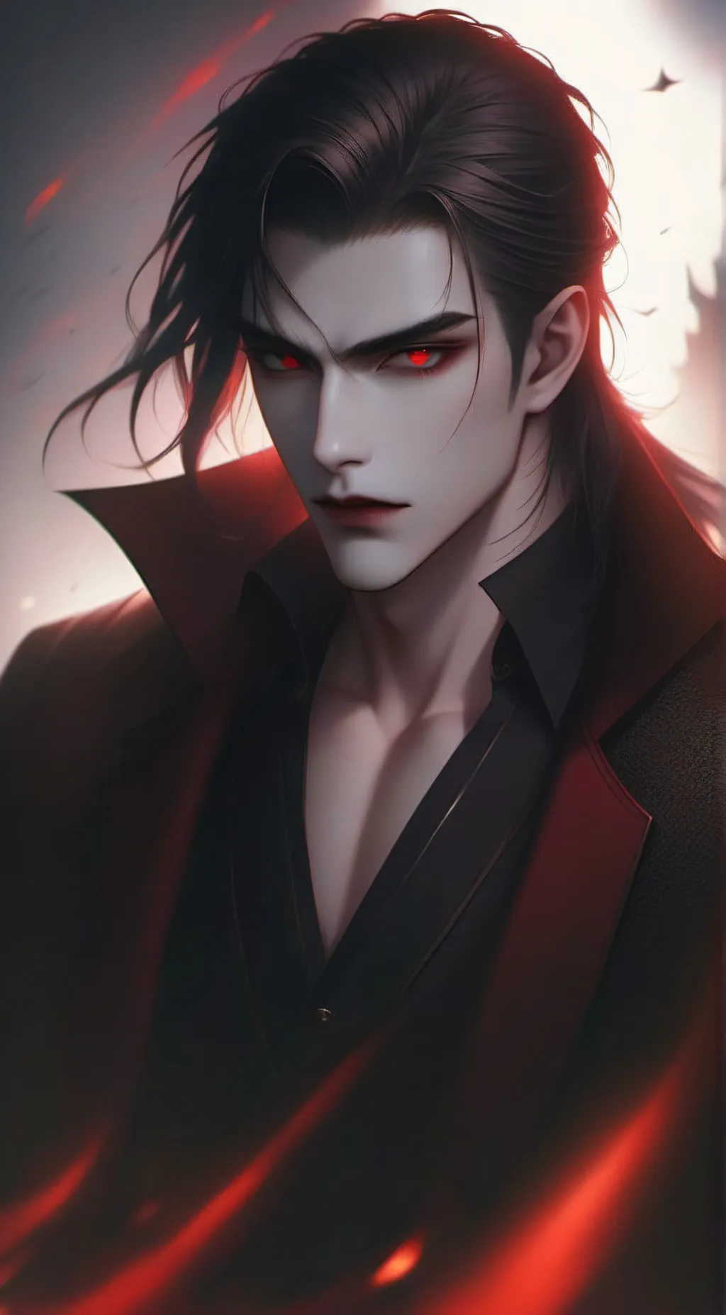 ai character: Vampire  background